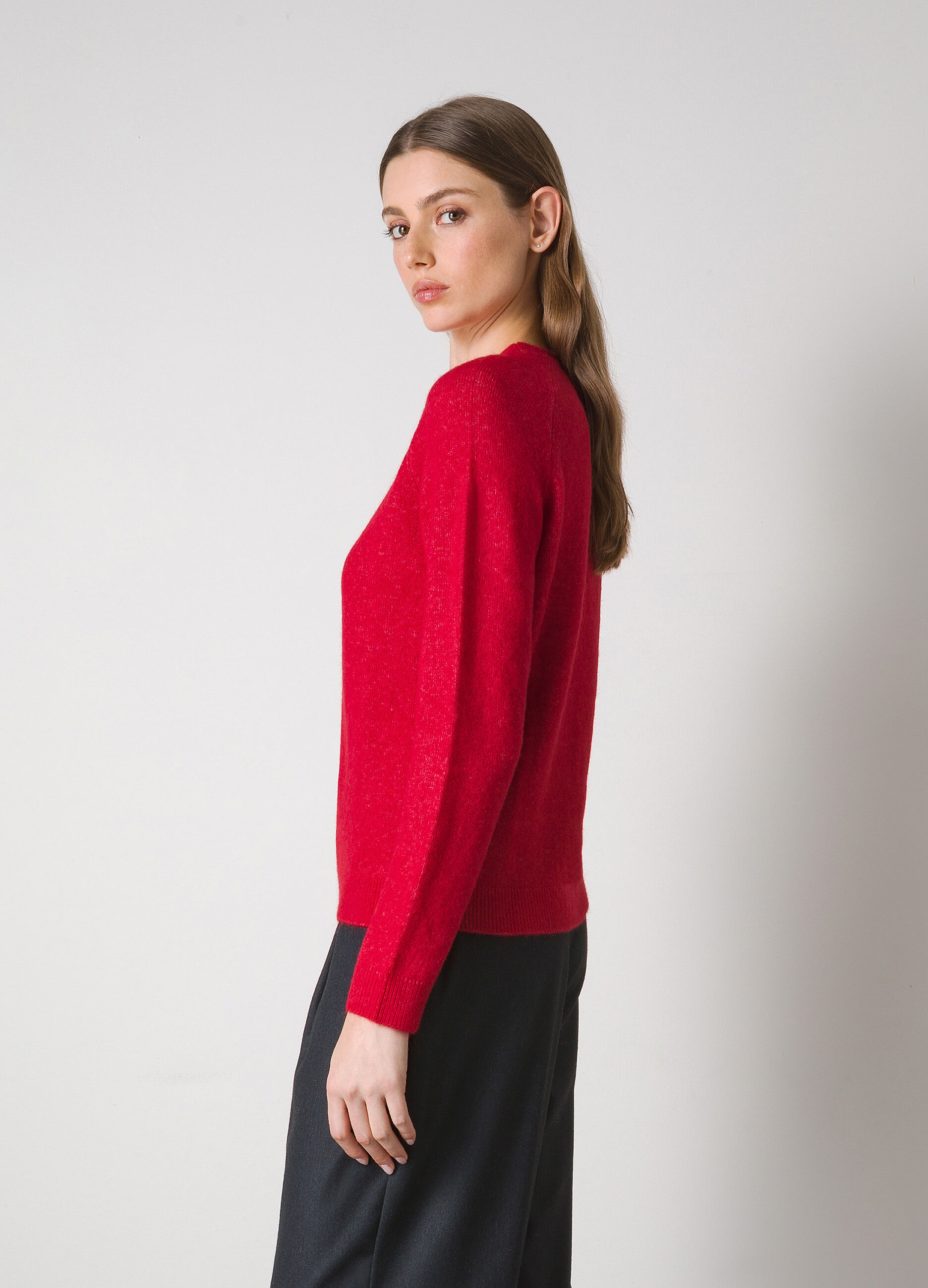 Alpaca wool blend pullover 