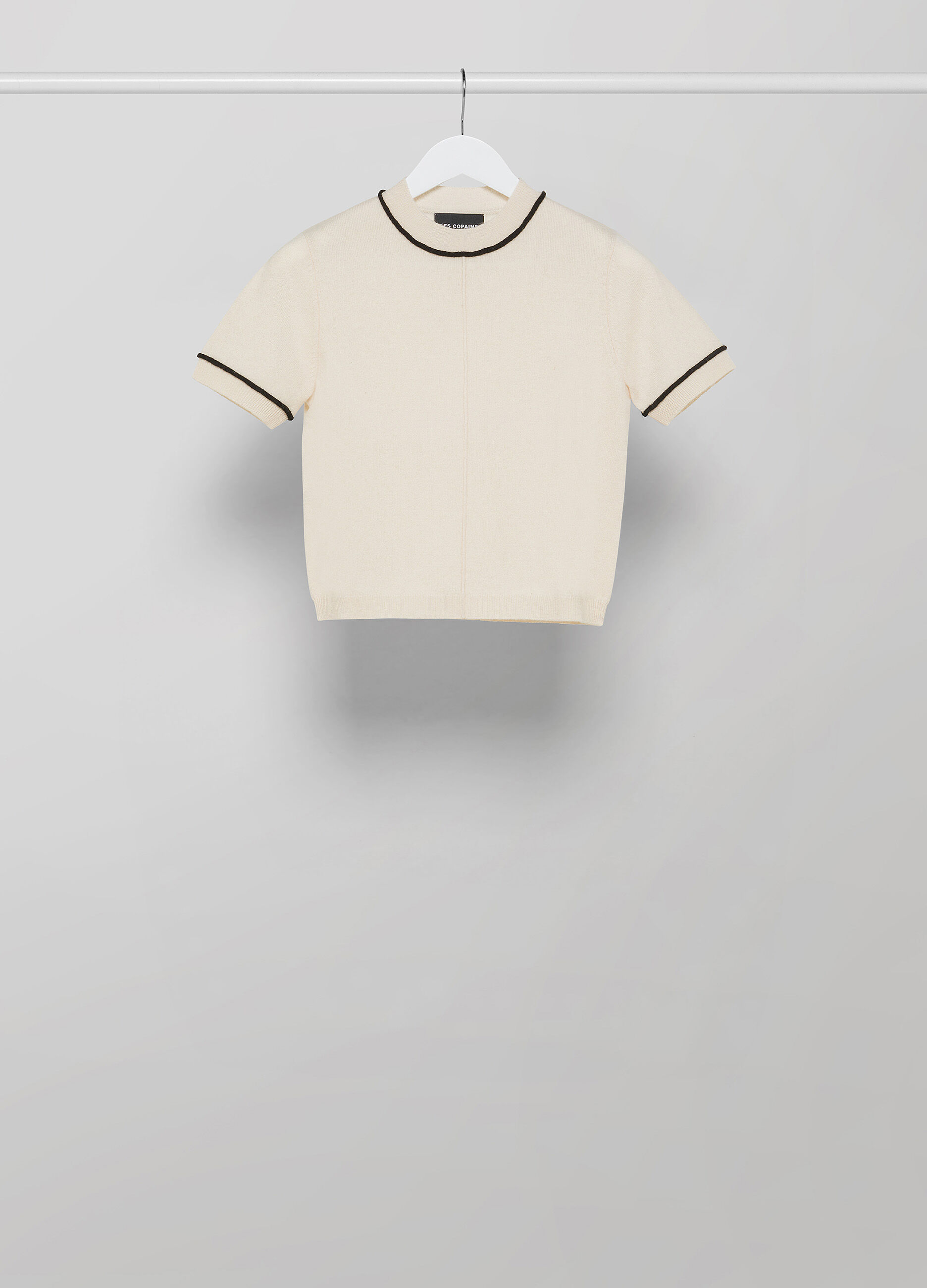 Short-sleeved cashmere-blend tricot_4