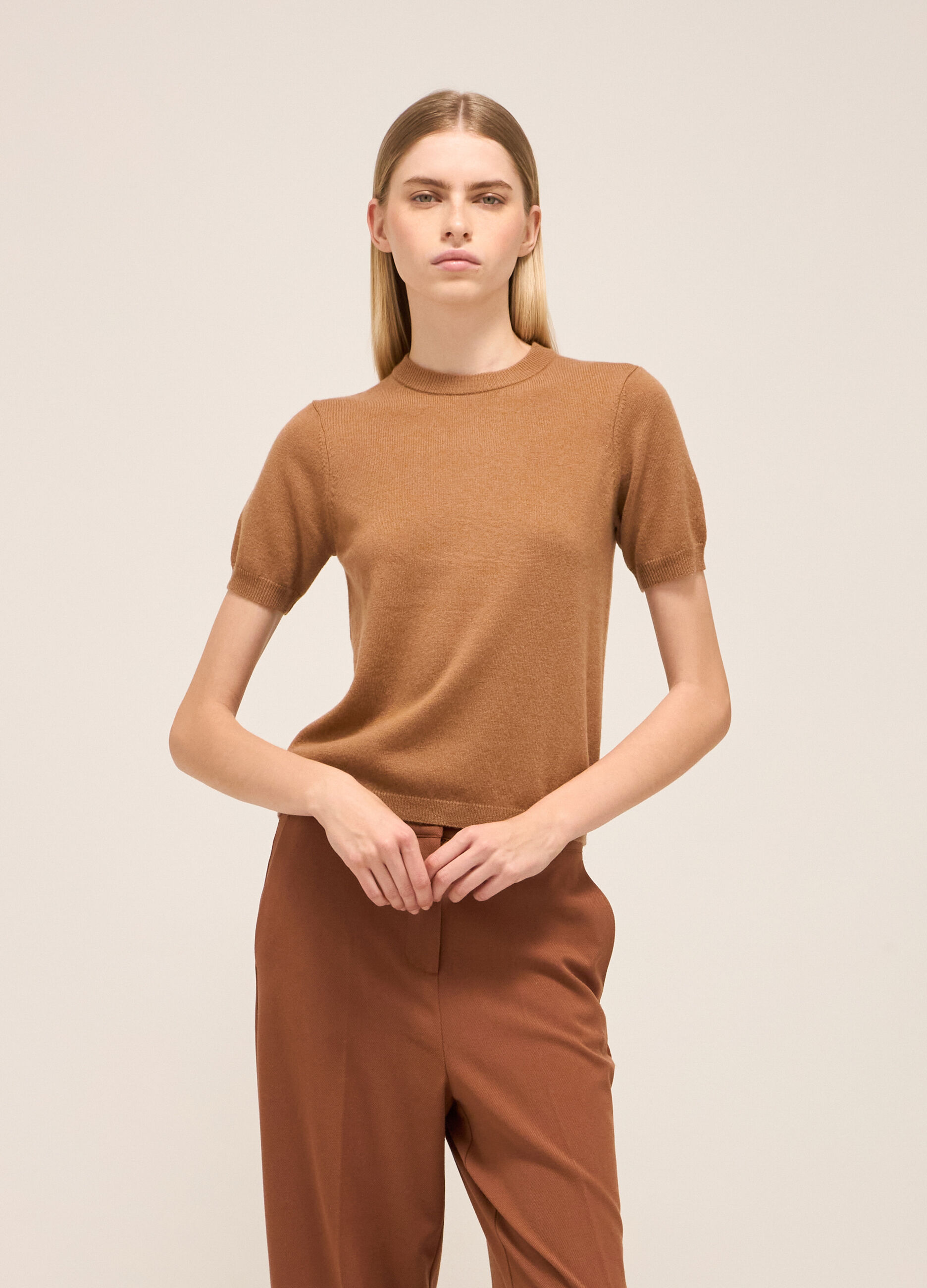 Pull à manches bouffantes
