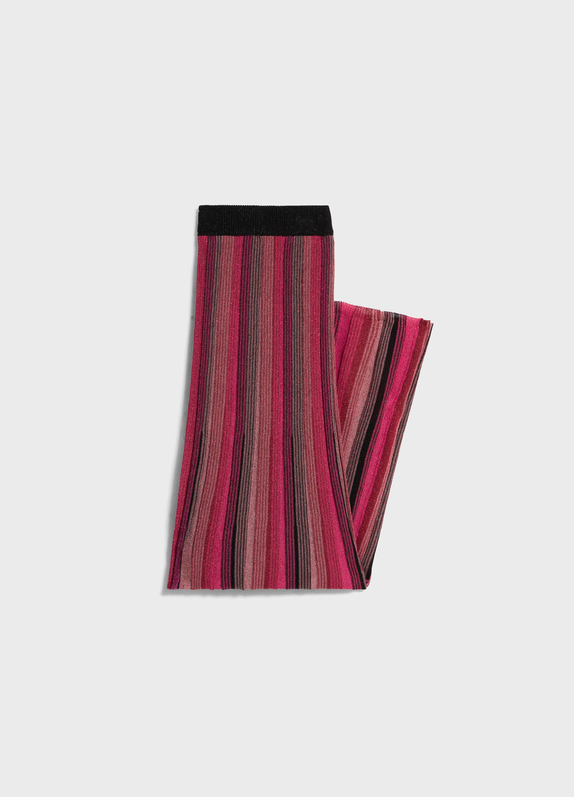 Striped long skirt_7