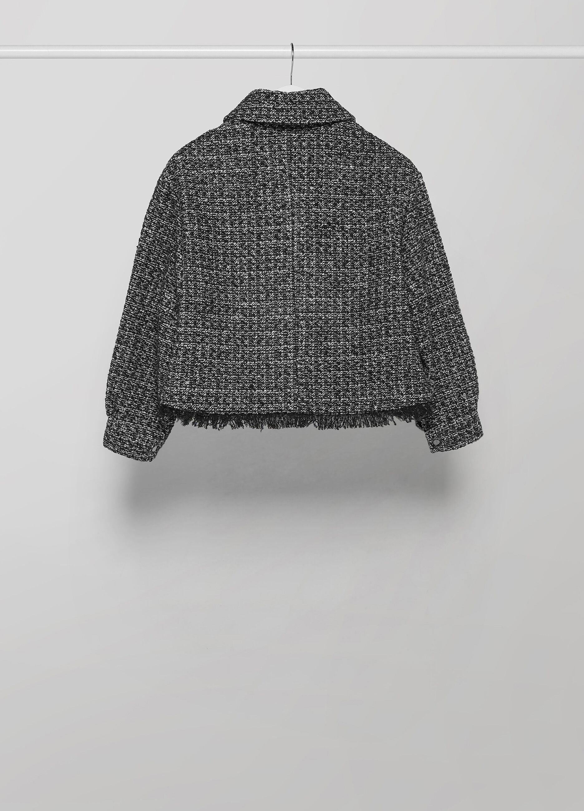 Bouclé wool blend coat_5
