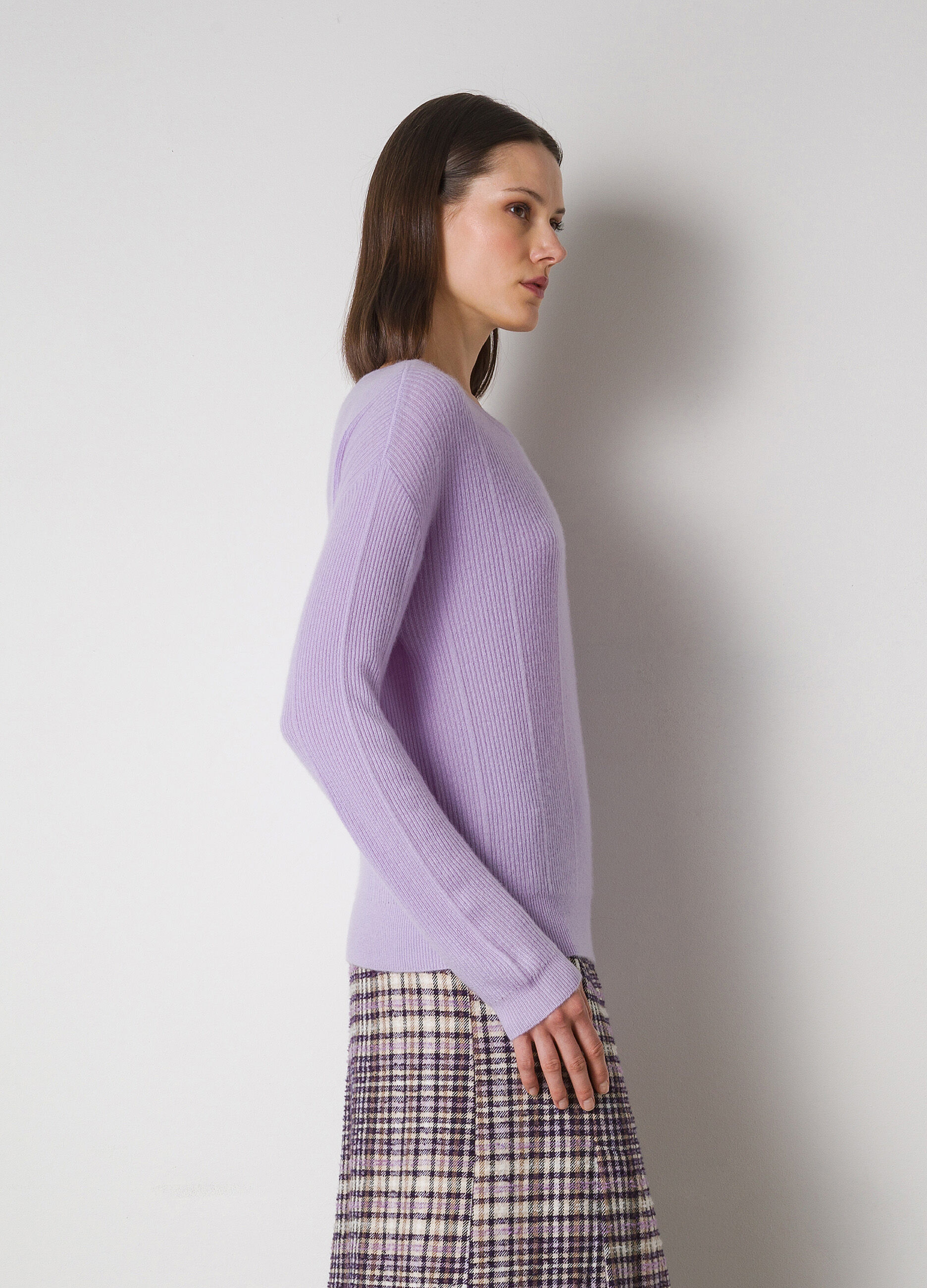Pullover tricot in puro cashmere _3