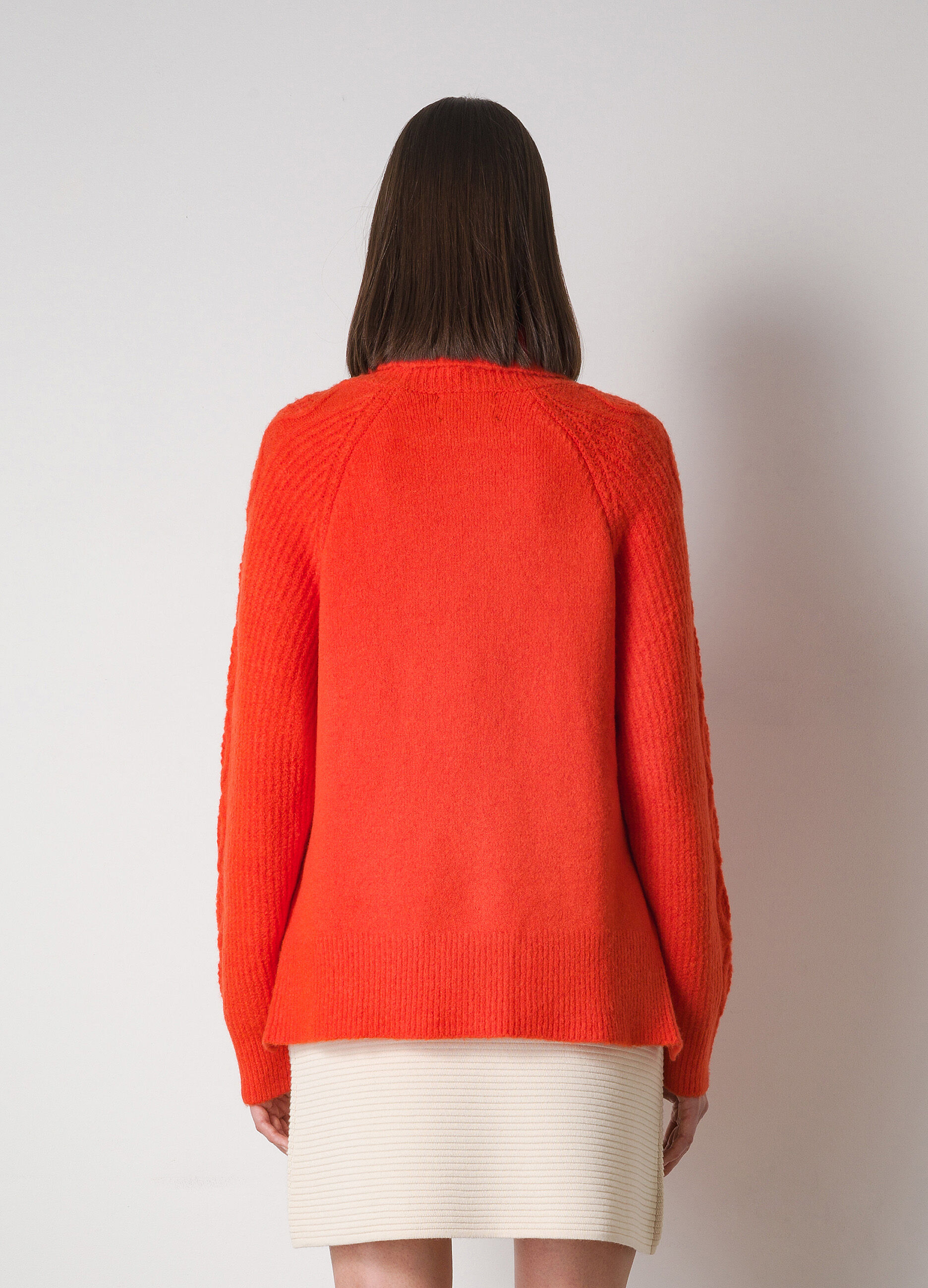 Wool-blend tricot pullover _1