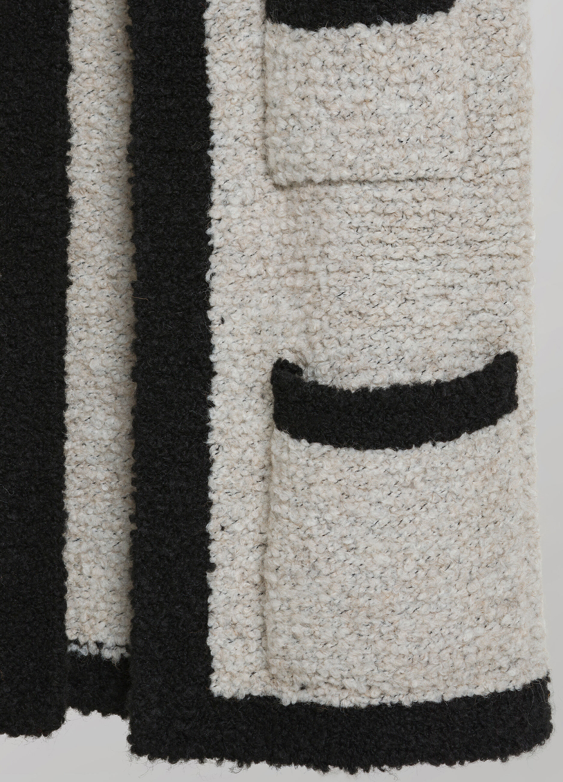 Loop stitch tricot gilet with alpaca wool_6