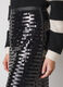 Black sequin midi skirt_2