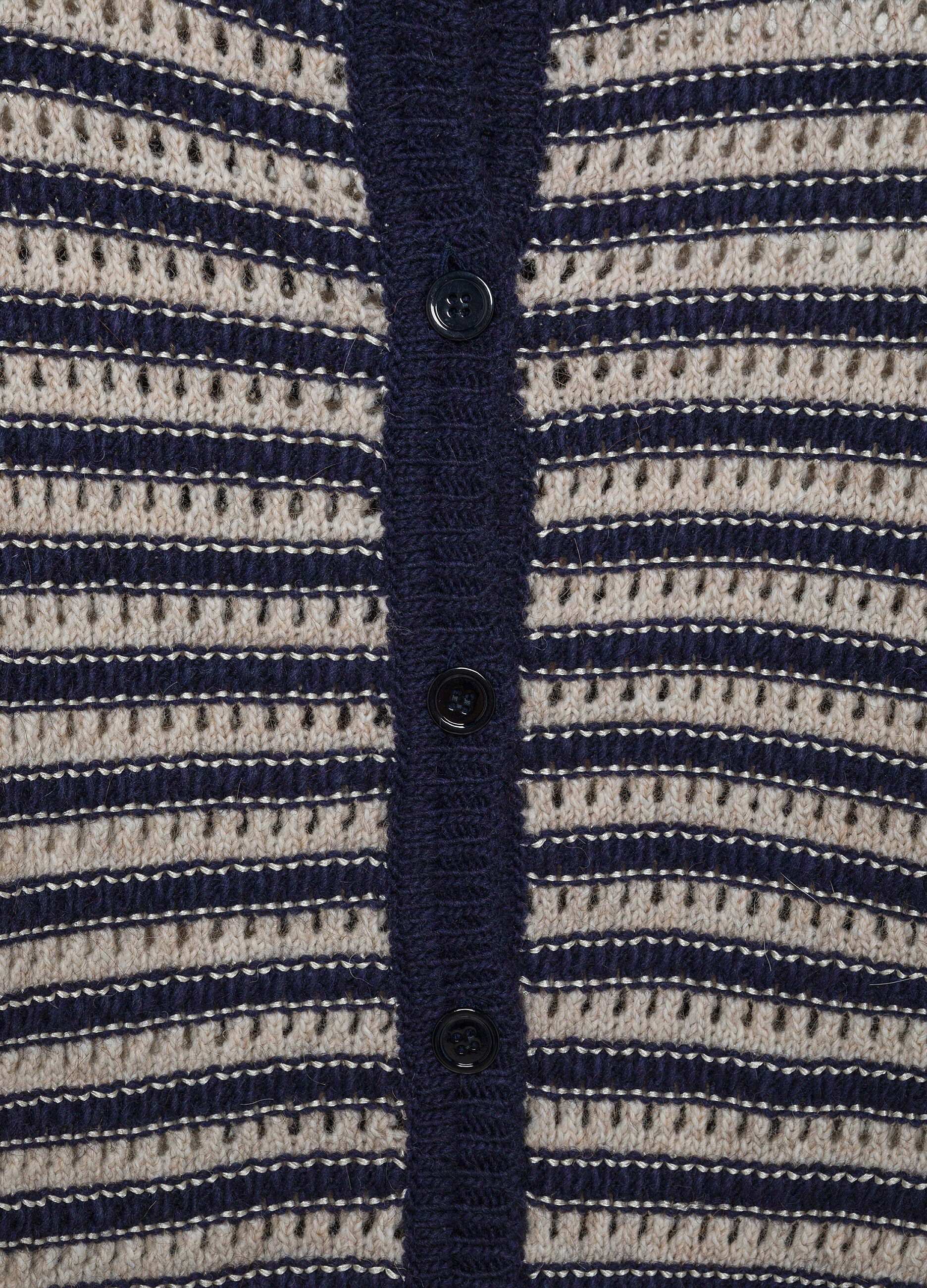 Alpaca wool-blend tricot cardigan _6