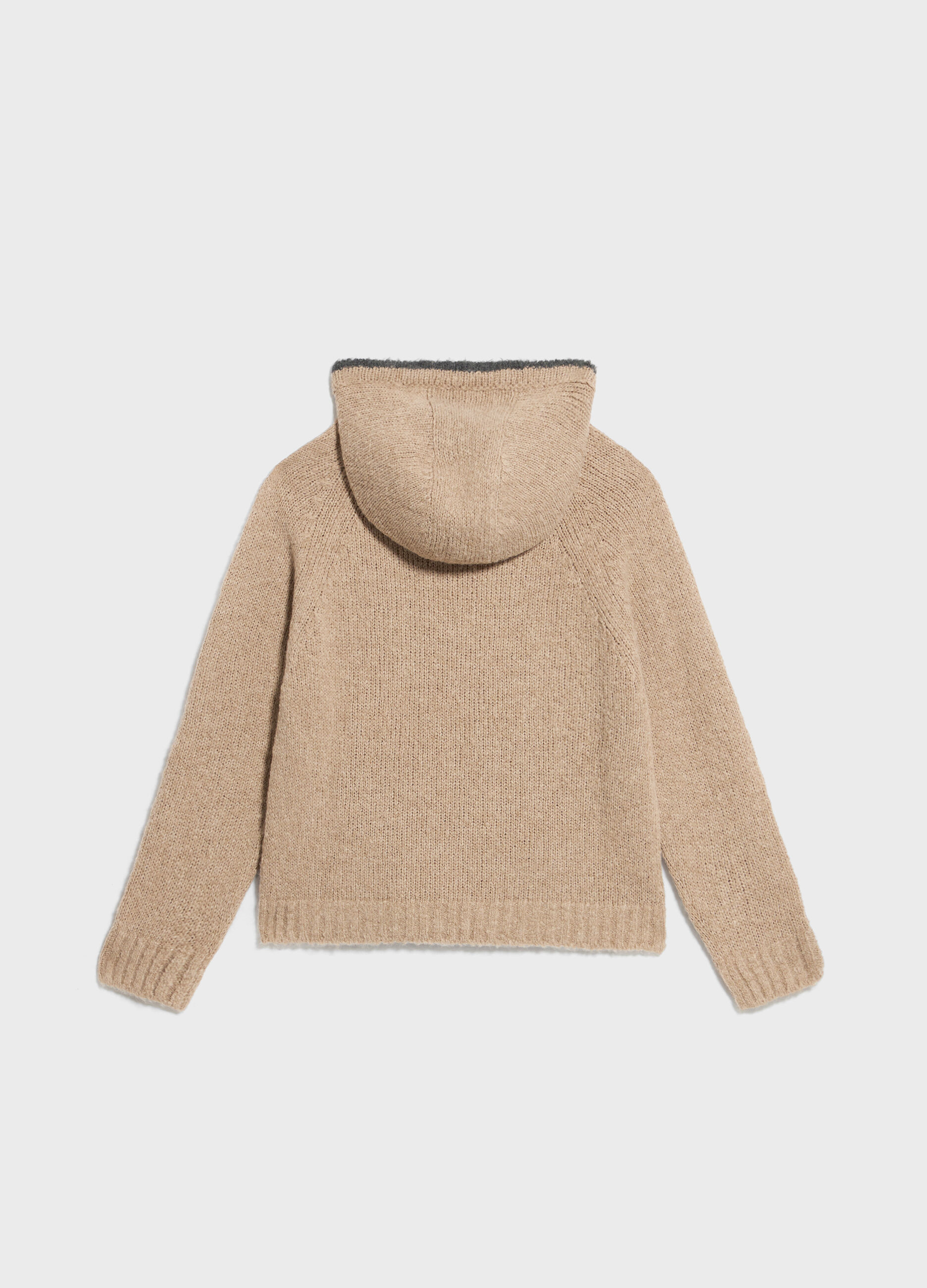 Sweat à capuche en tricot