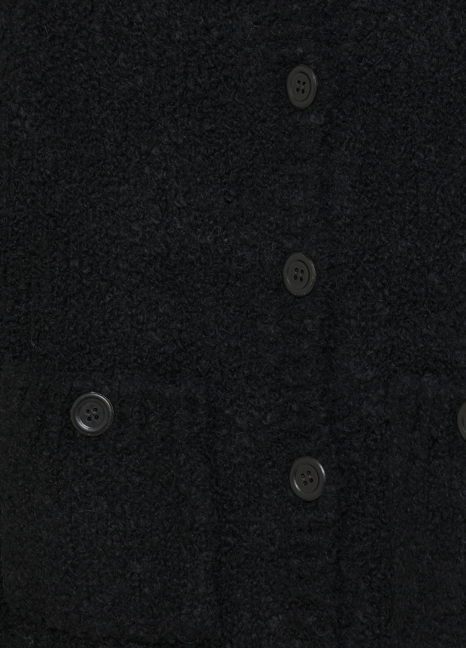 Black alpaca wool blend cardigan_6