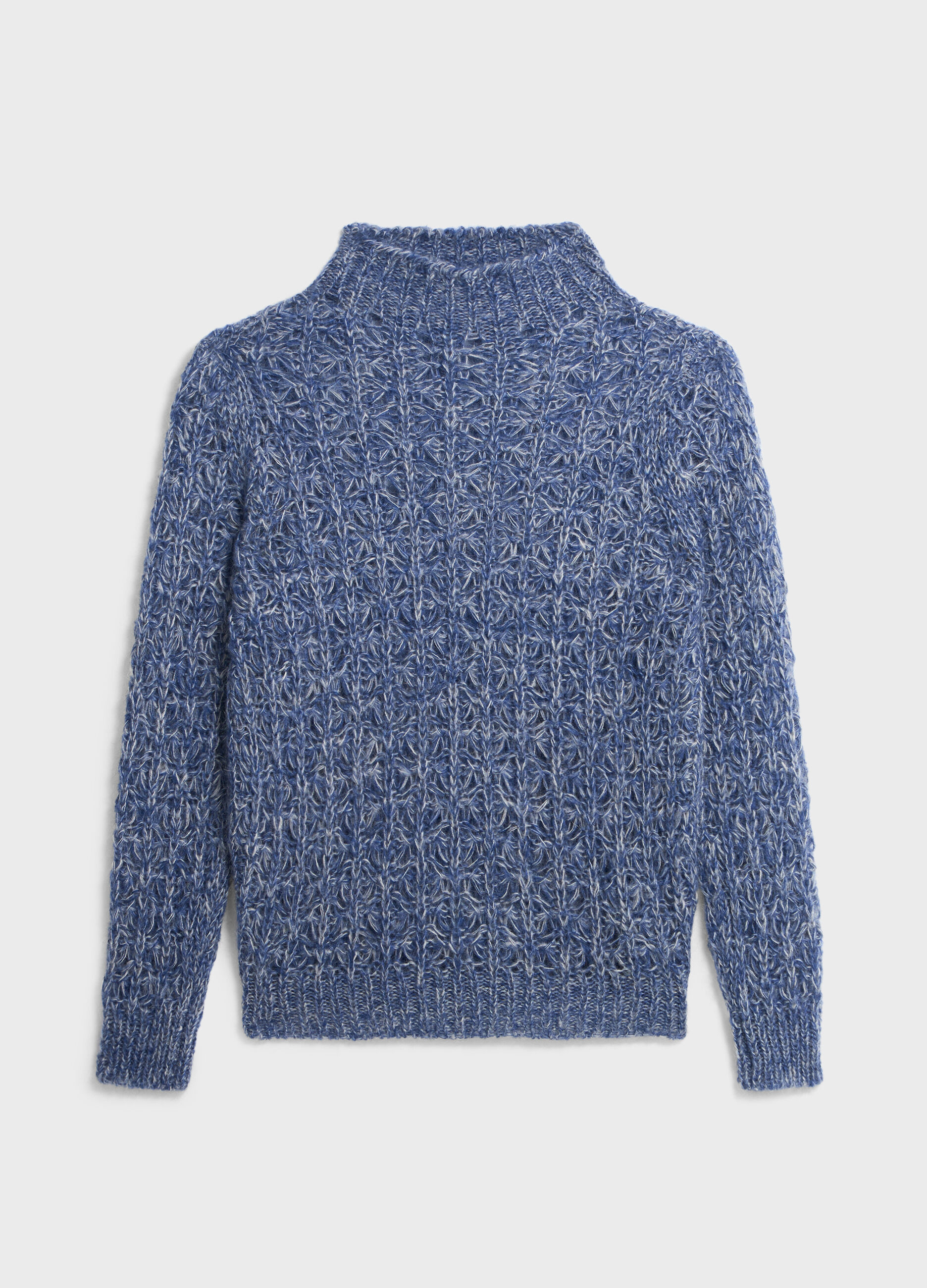 Gros pull en mohair mélangé