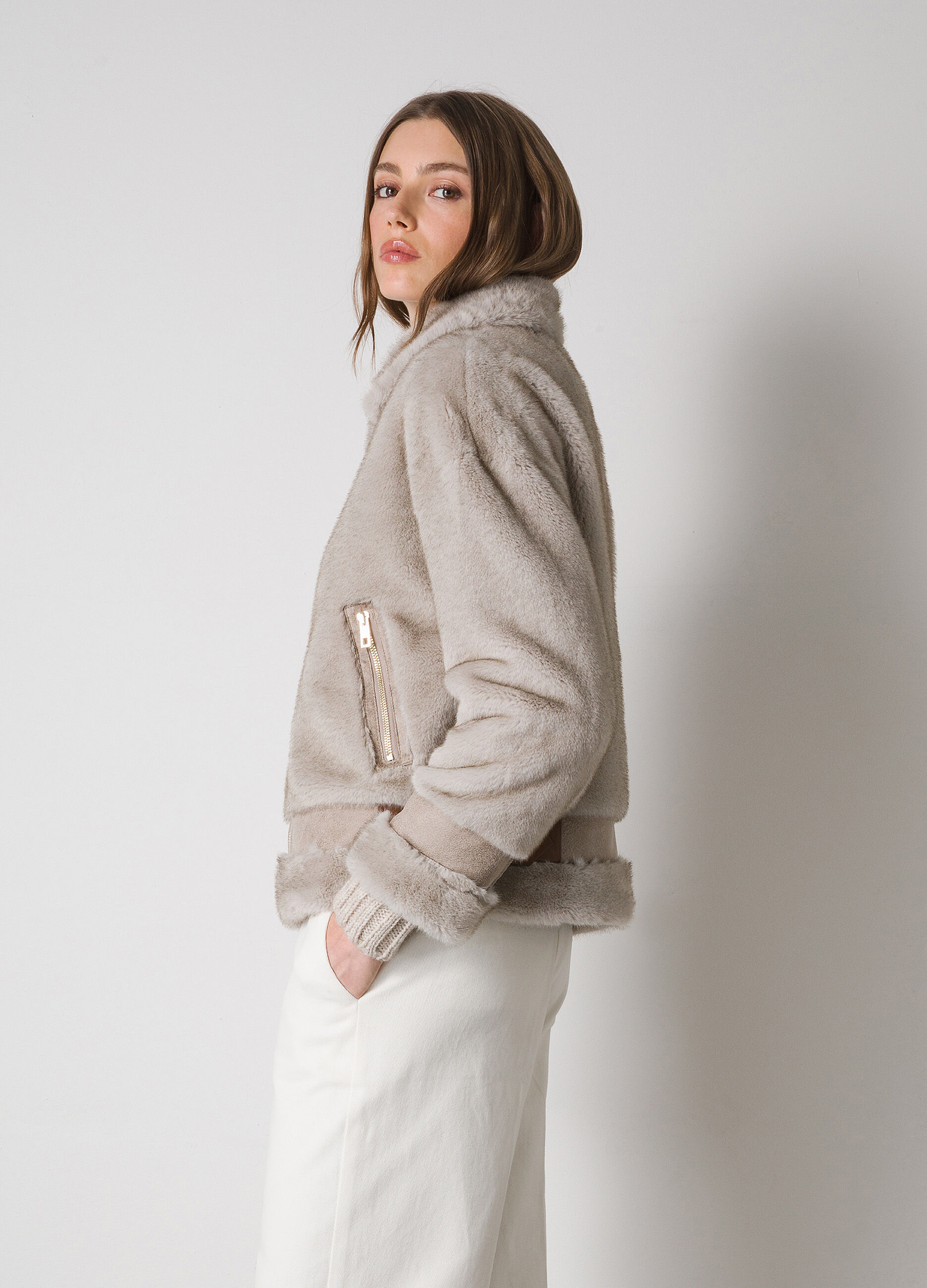 Faux fur jacket_3