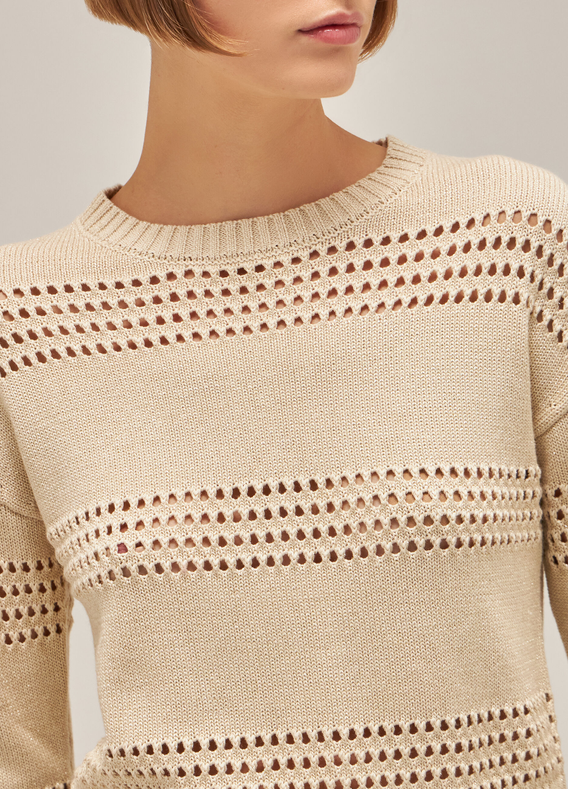 Silk and cotton tricot jumper_3