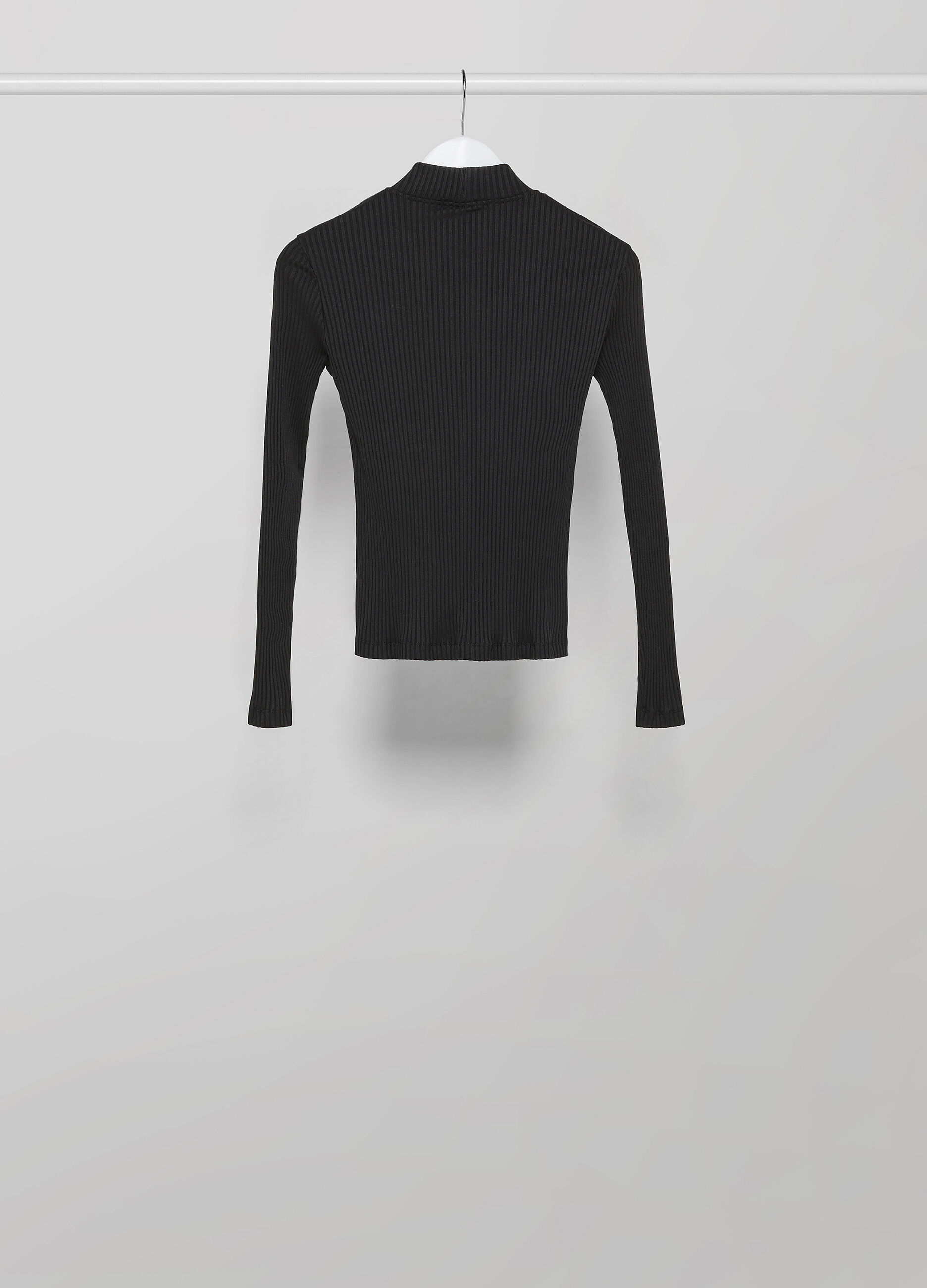 Long-sleeved T-shirt in ribbed cotton_5