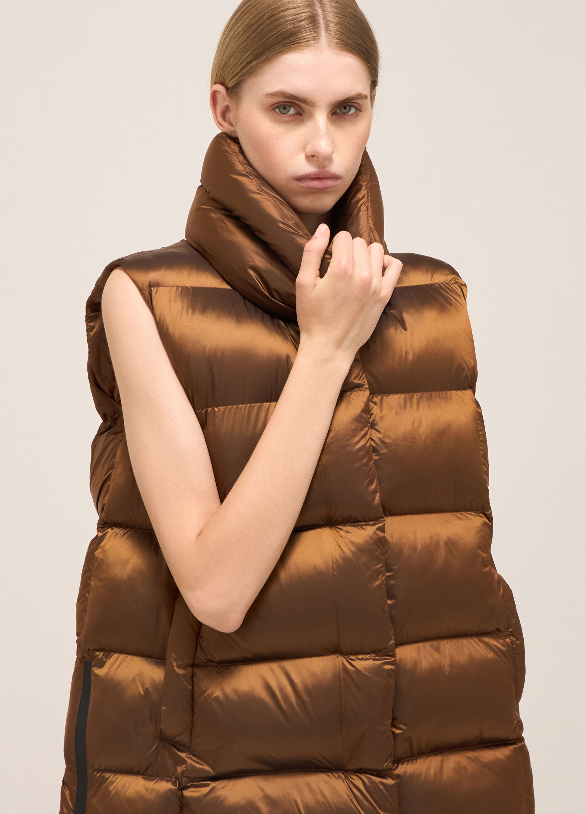 Gilet oversize matelassé