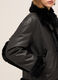 Jacket in shearling-effect leather_3