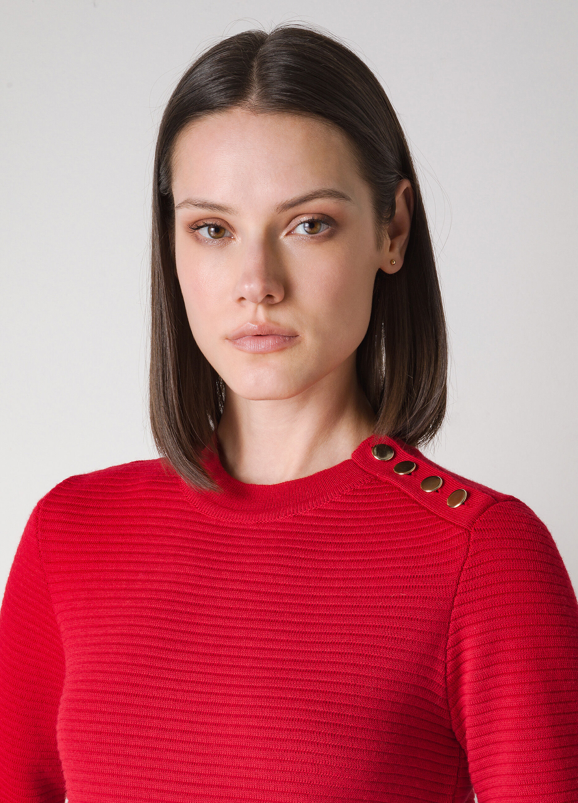 Merino wool blend short dress_3