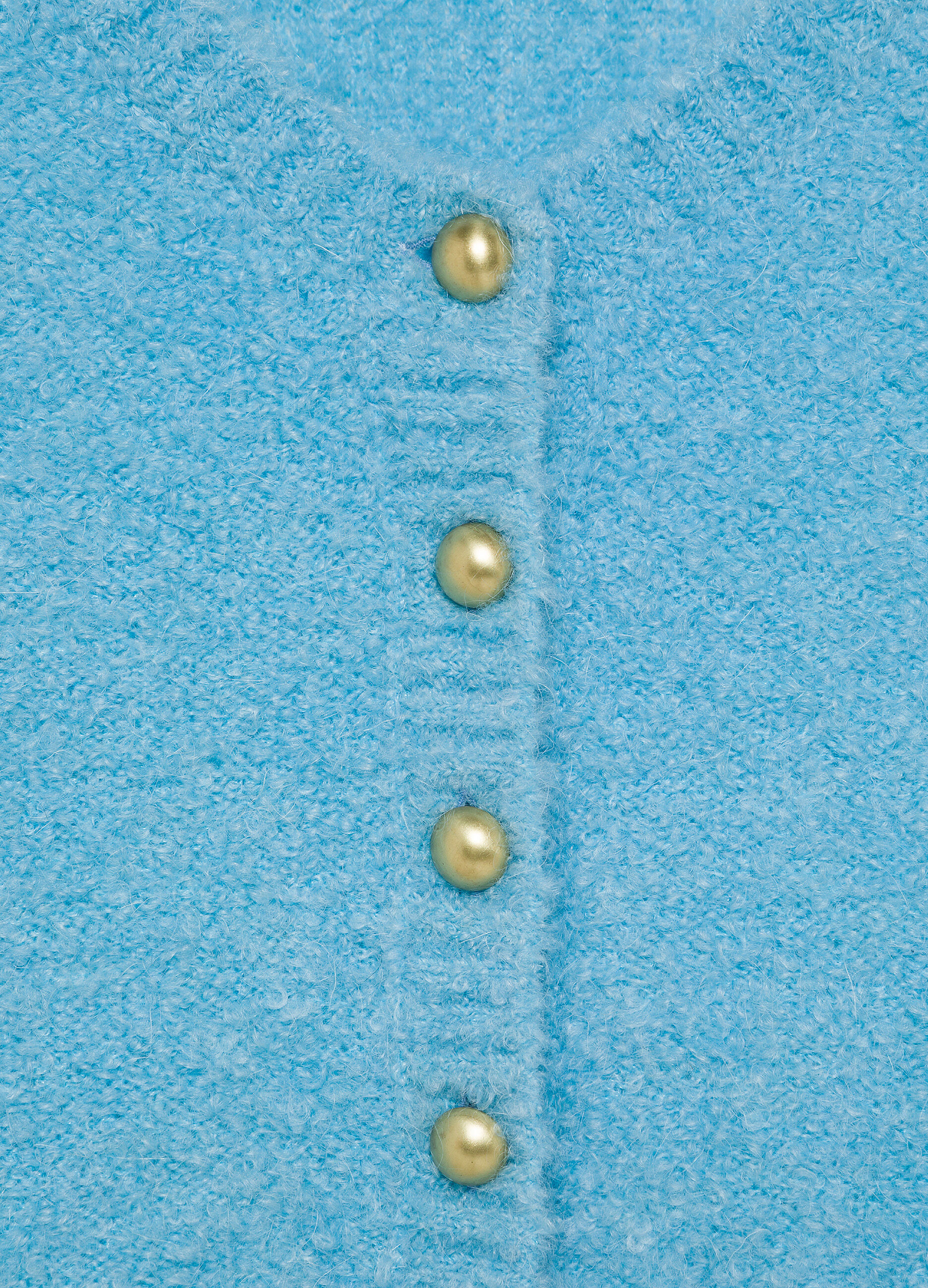 Cardigan tricot in misto lana mohair