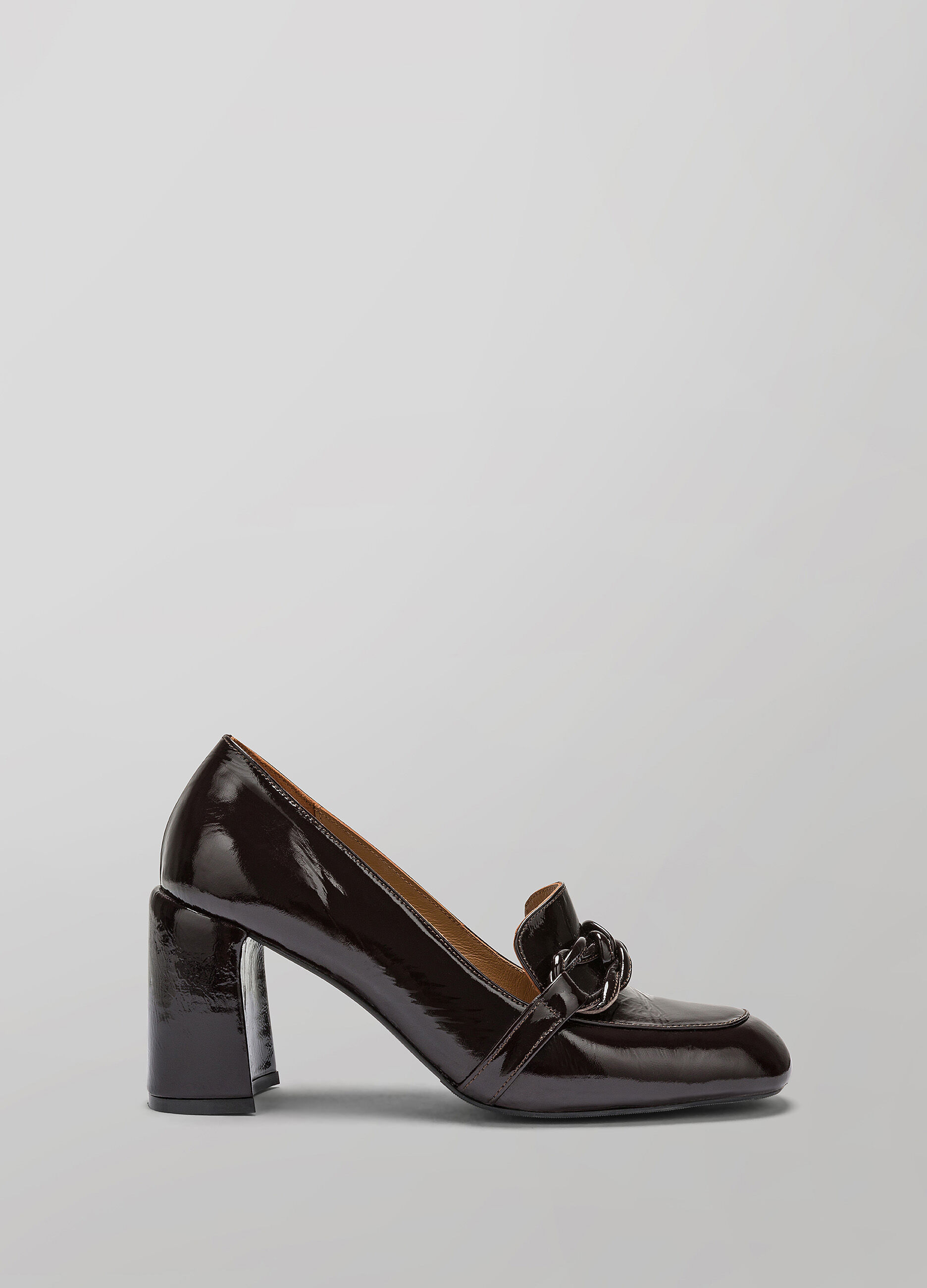 Naplak loafer with heel 