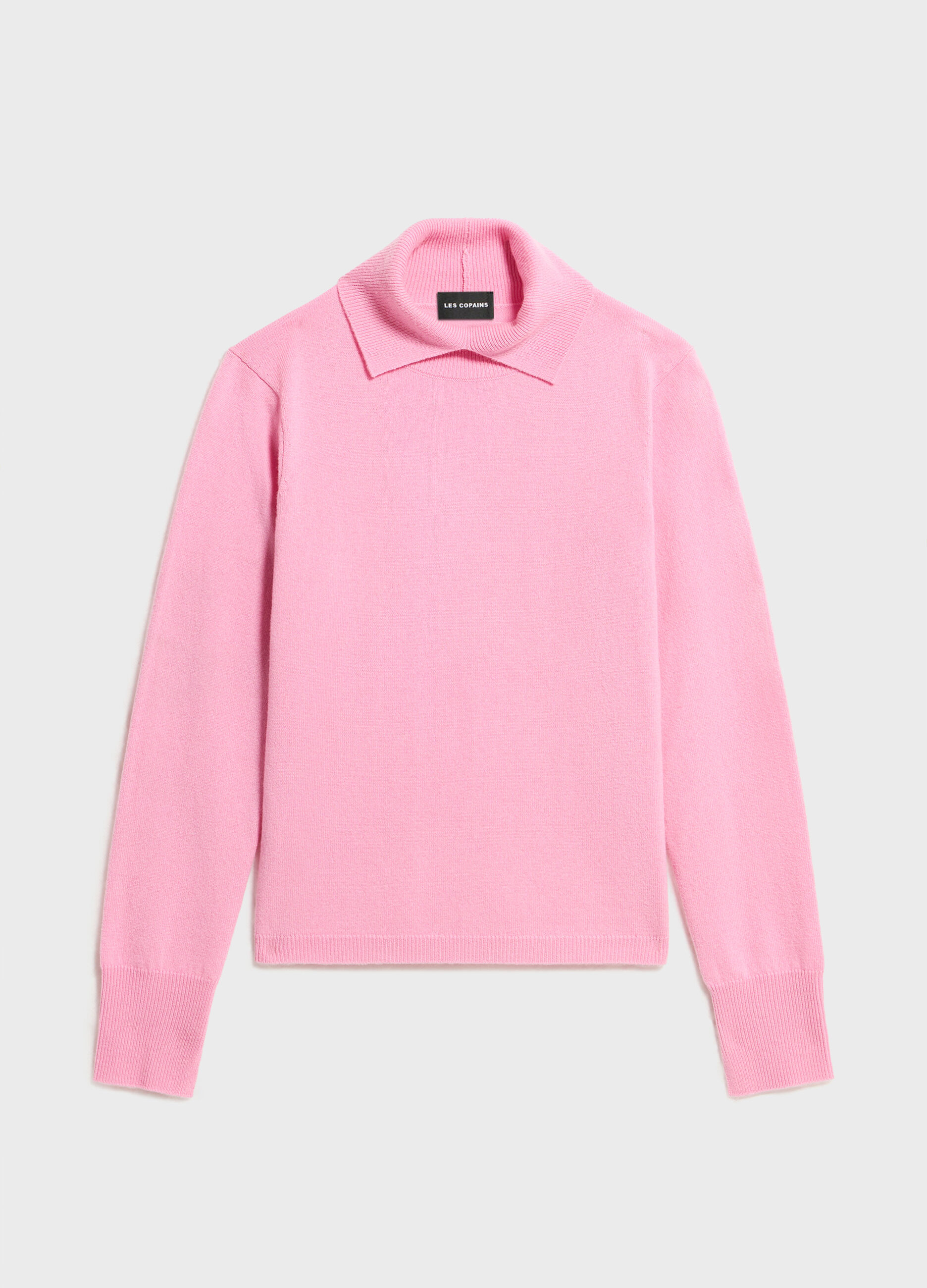 Knitted turtleneck in merino wool