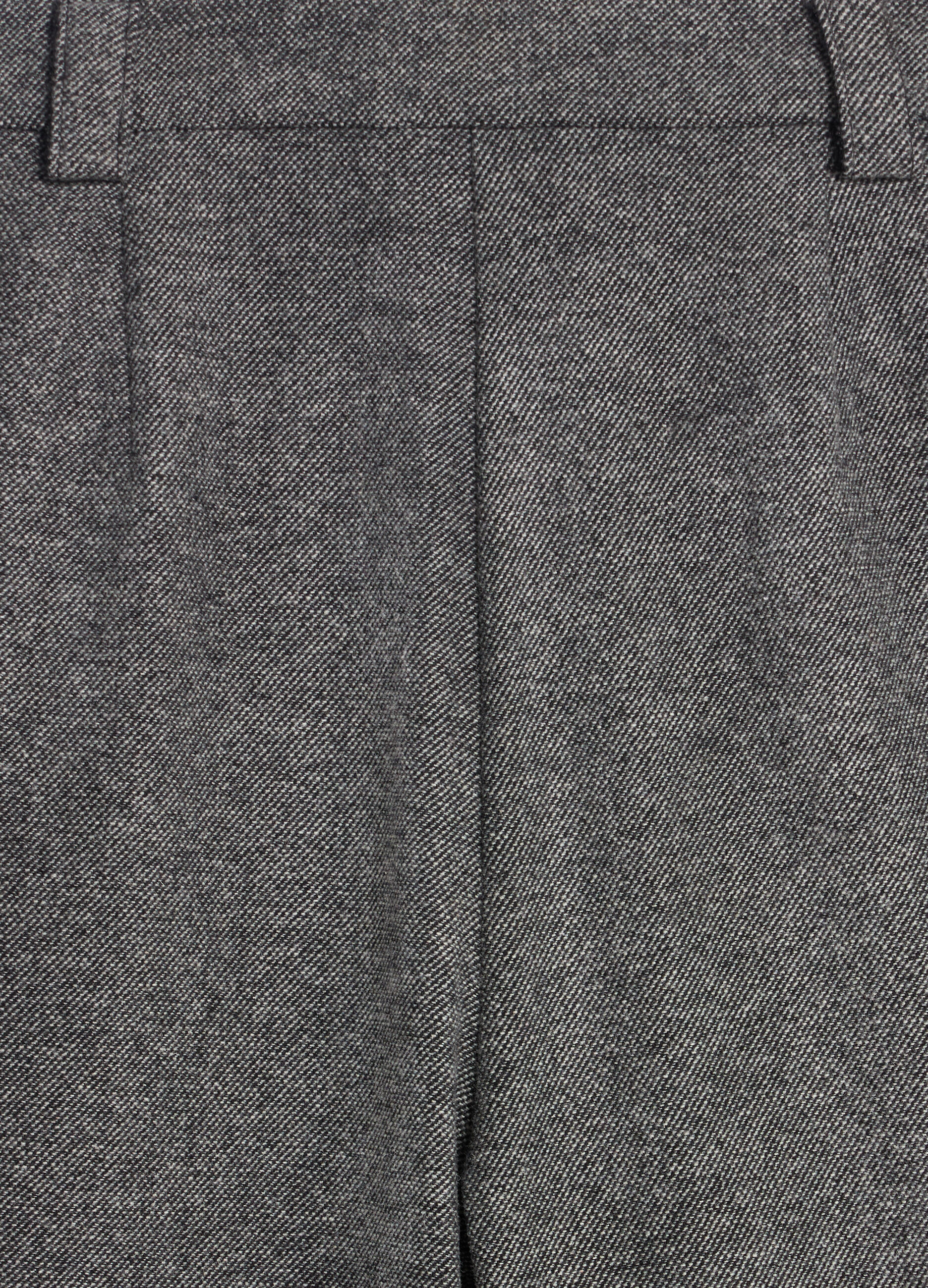 Tweed trousers with darts