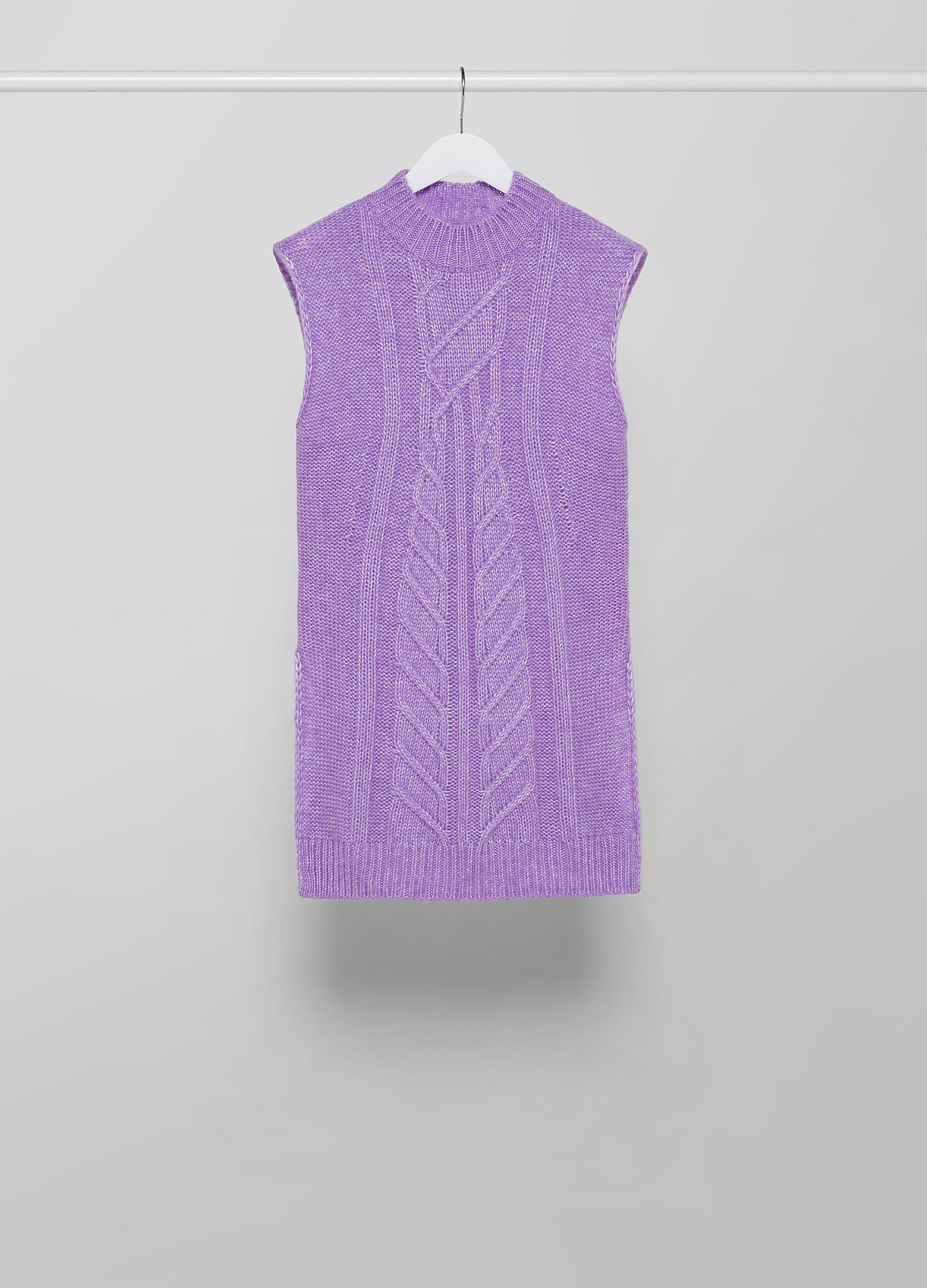 Sleeveless tricot in wool blend_4