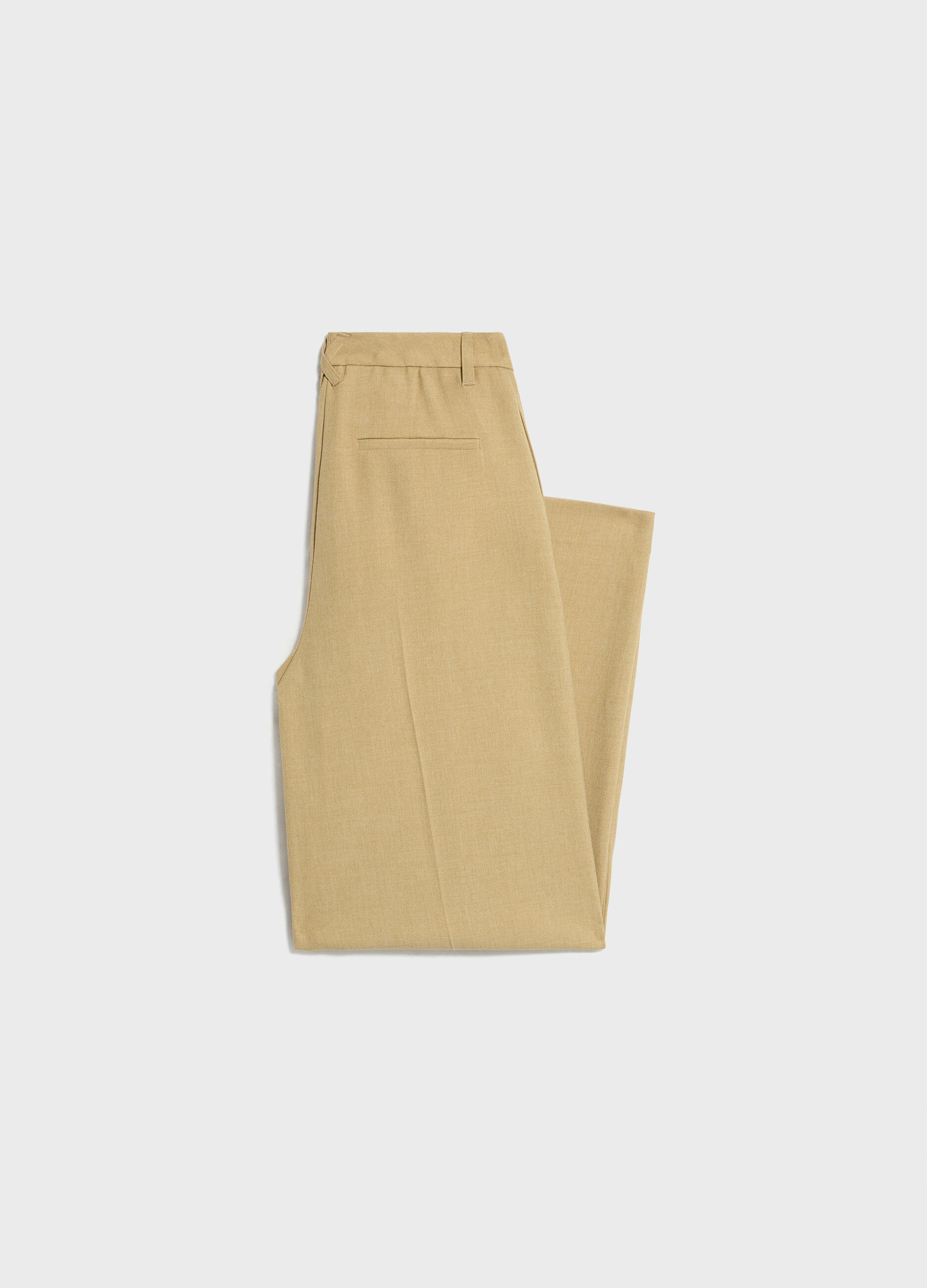 Palazzo trousers with darts