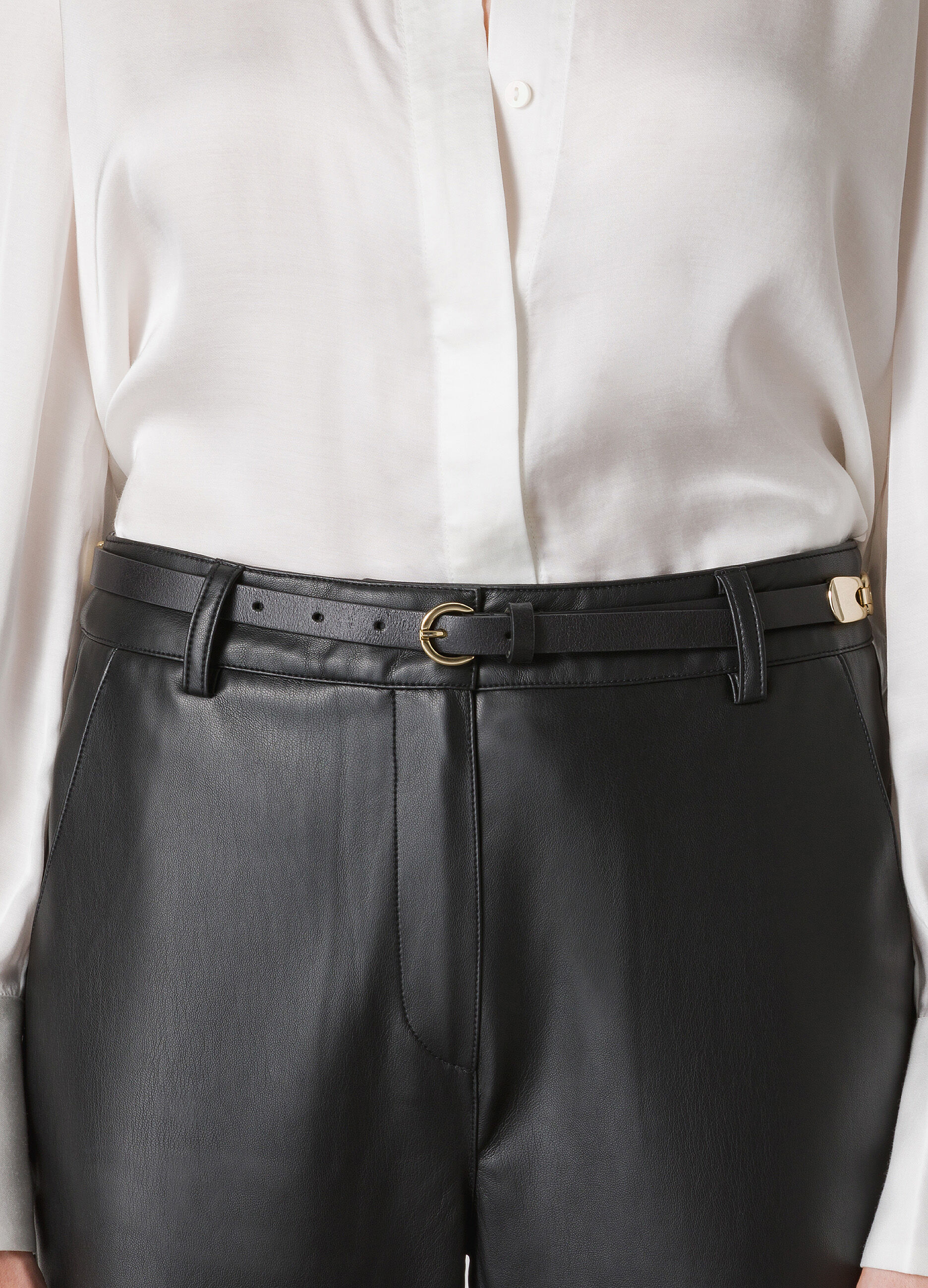 Ceinture en cuir véritable