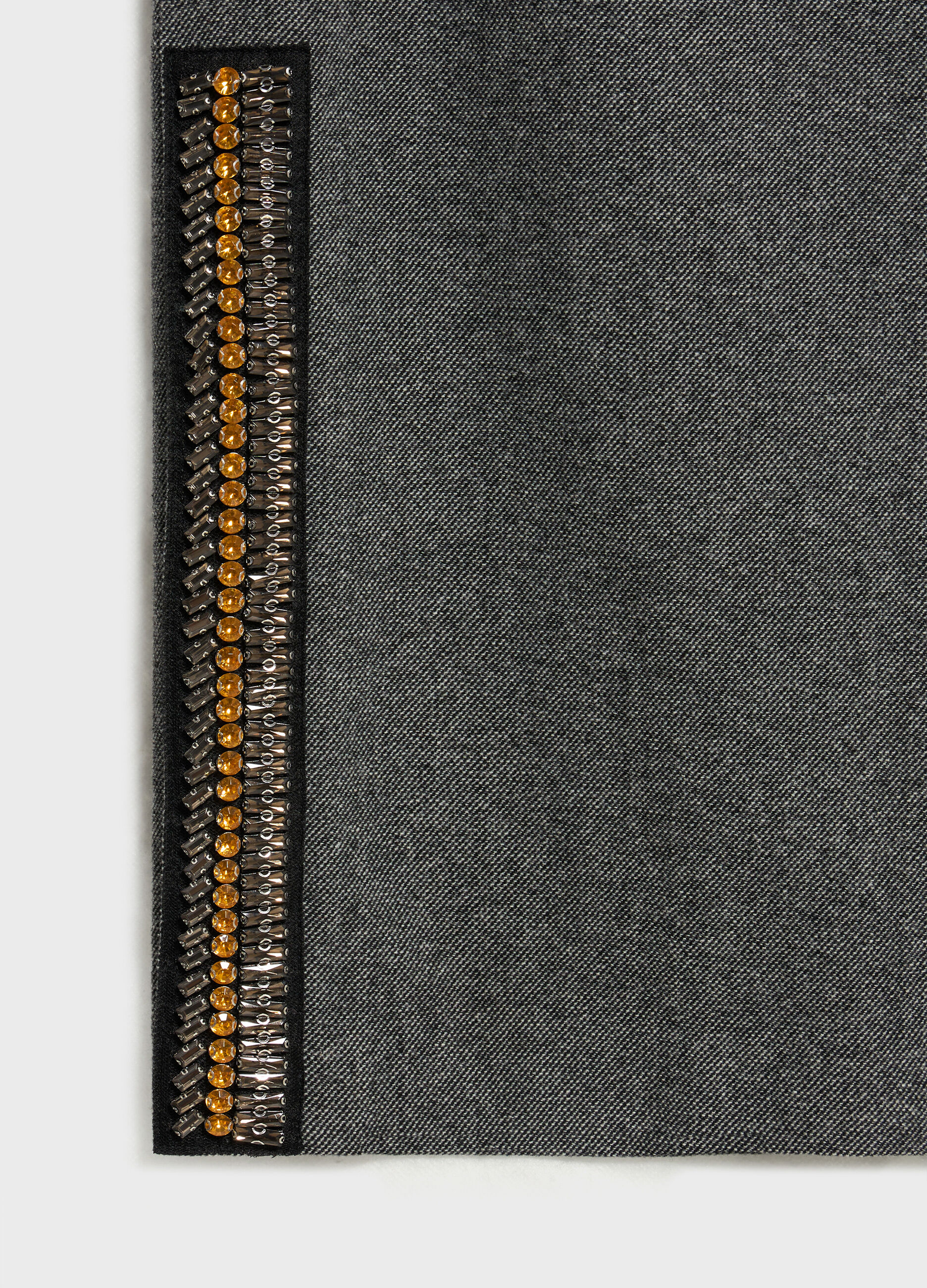 Midi skirt in tweed