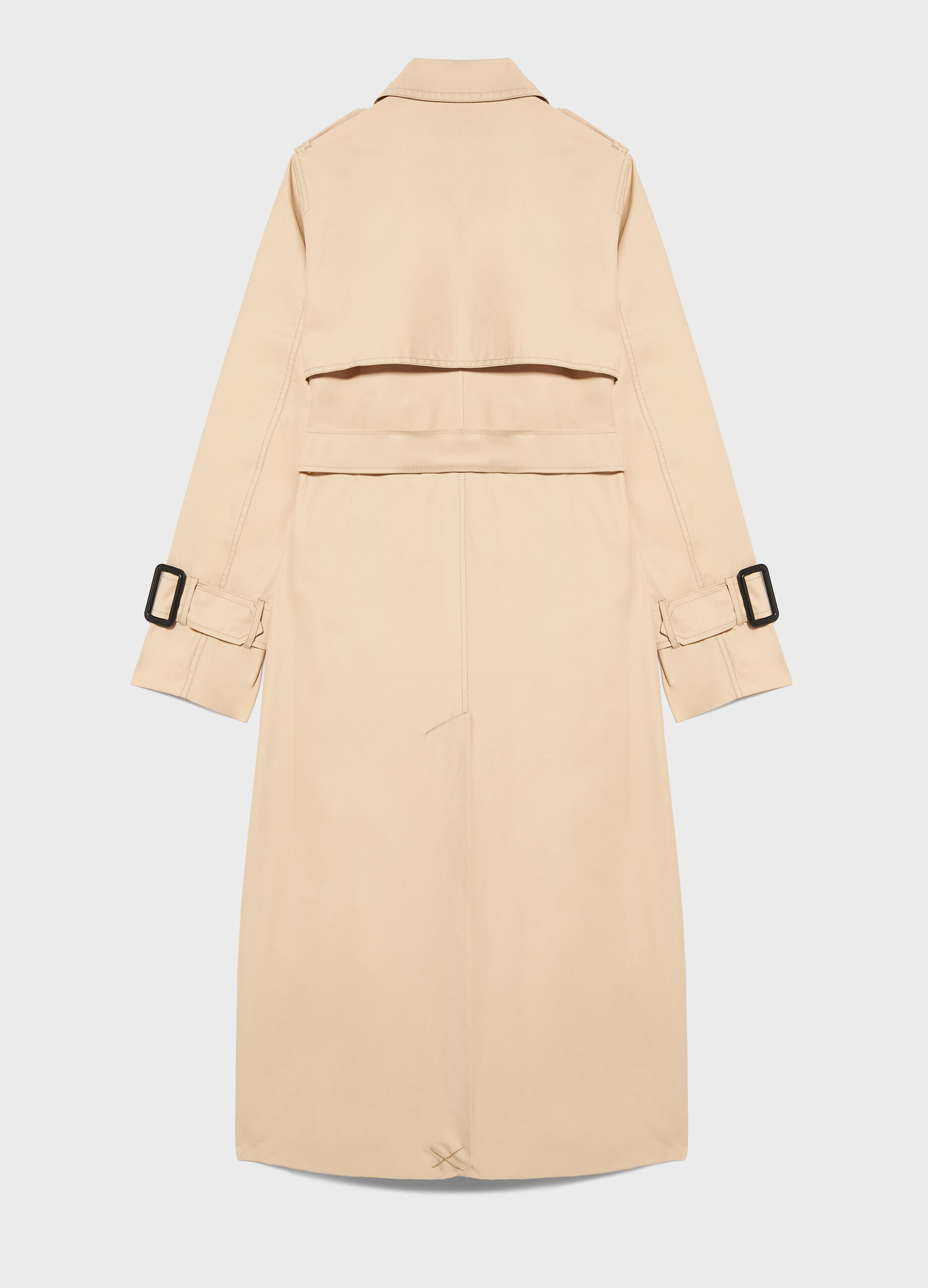 Cotton blend trench coat_5