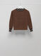 Wool and mohair blend tricot pullover_4