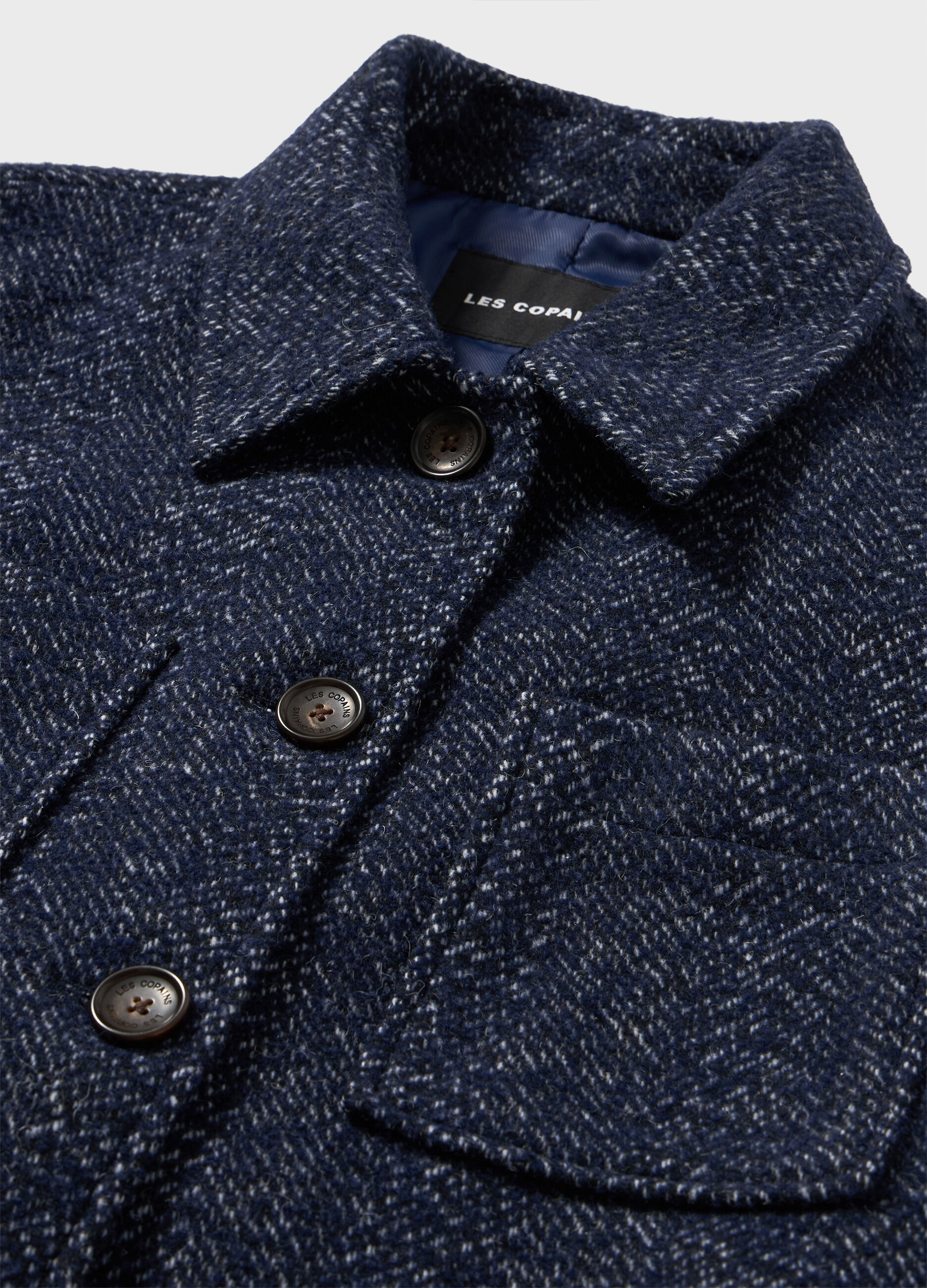 Safari jacket in wool blend