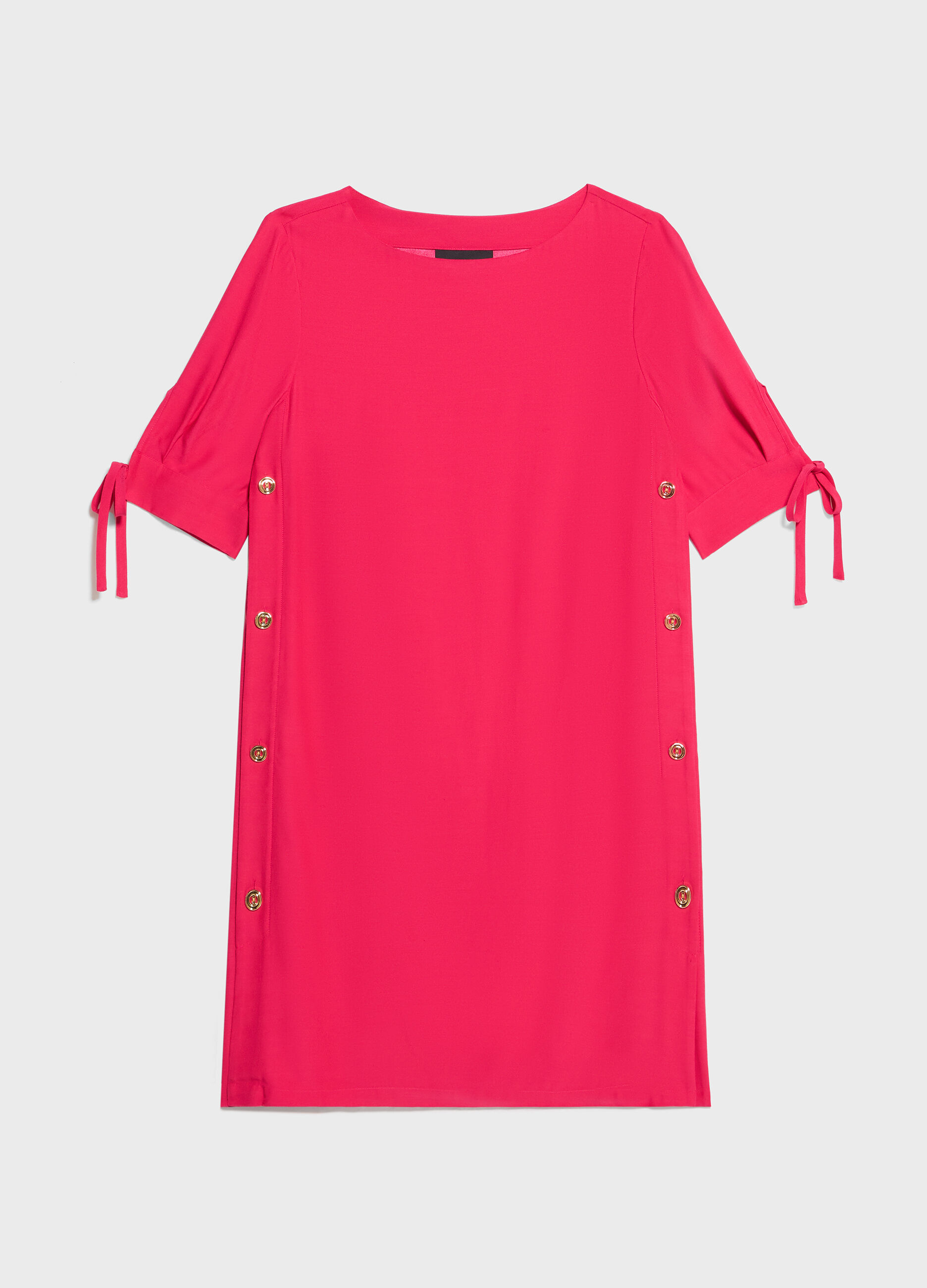 Short pink cady dress_4