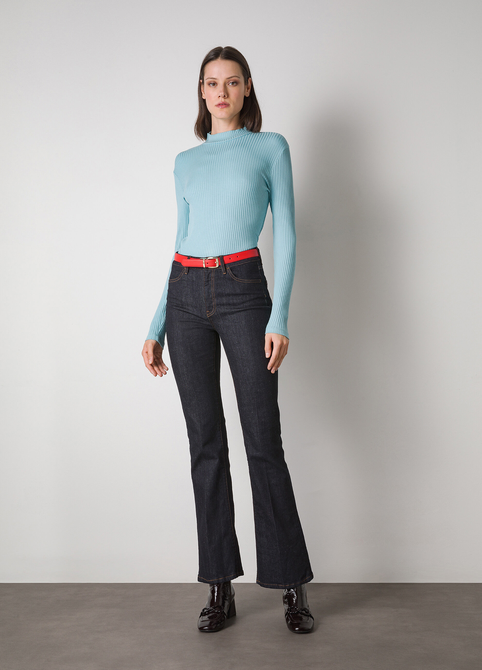 Bootcut flared denims 