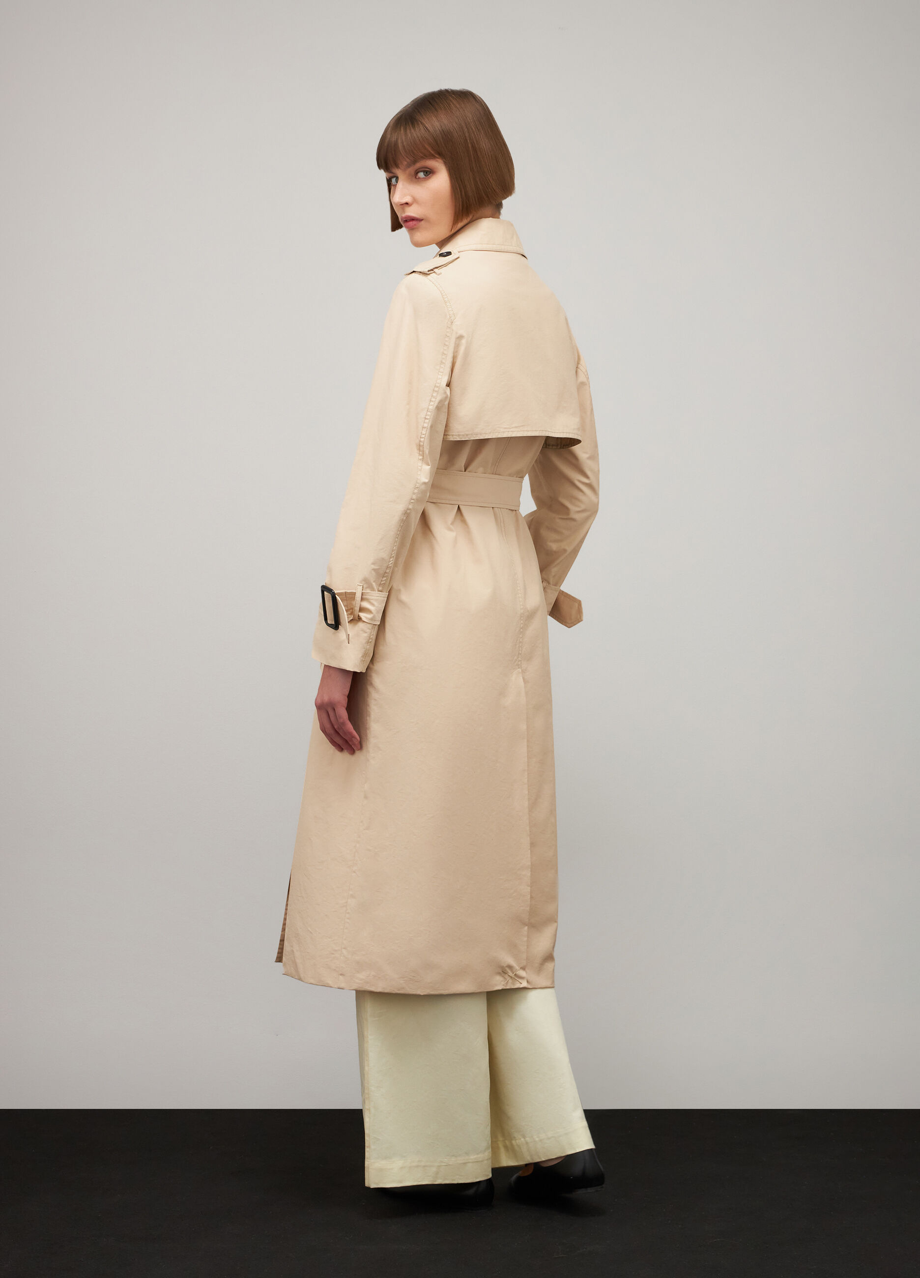 Cotton blend trench coat_2