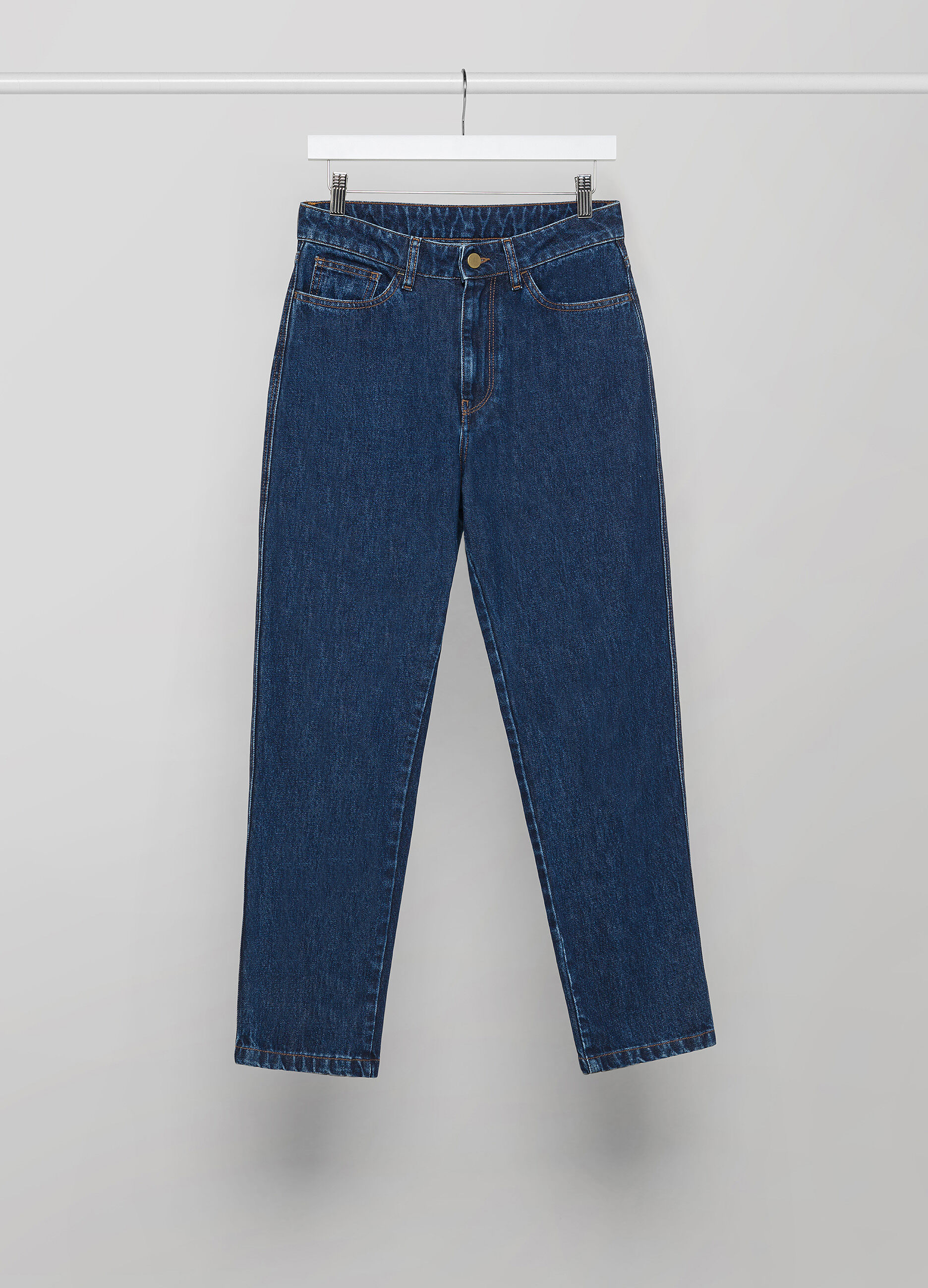 Pure cotton mom fit denims