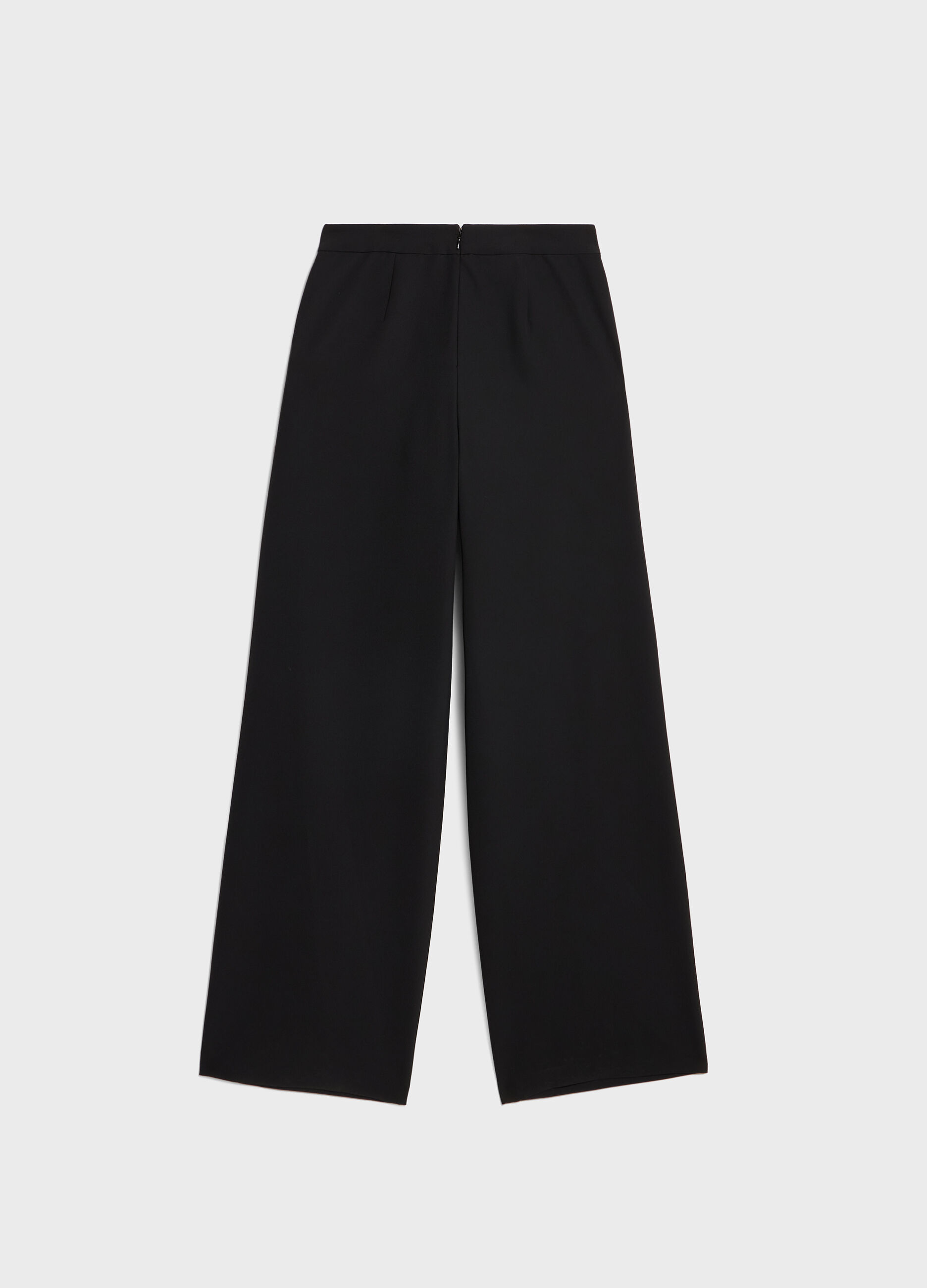 Palazzo trousers with side buttons_5