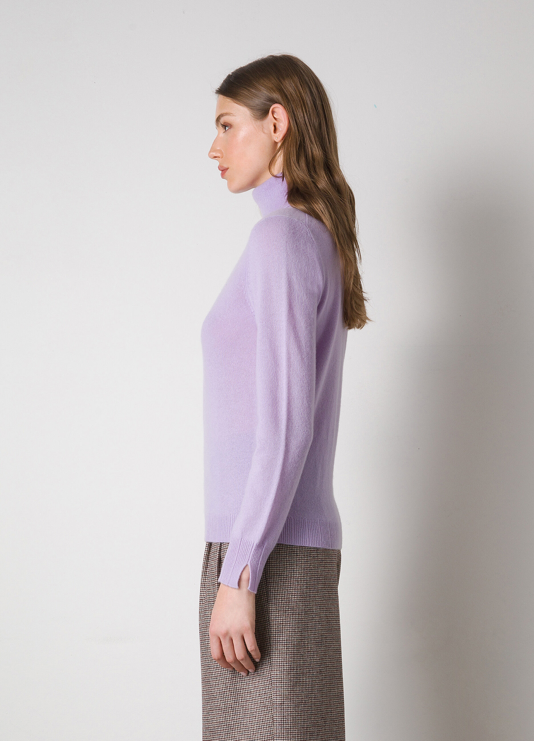Pure cashmere turtleneck