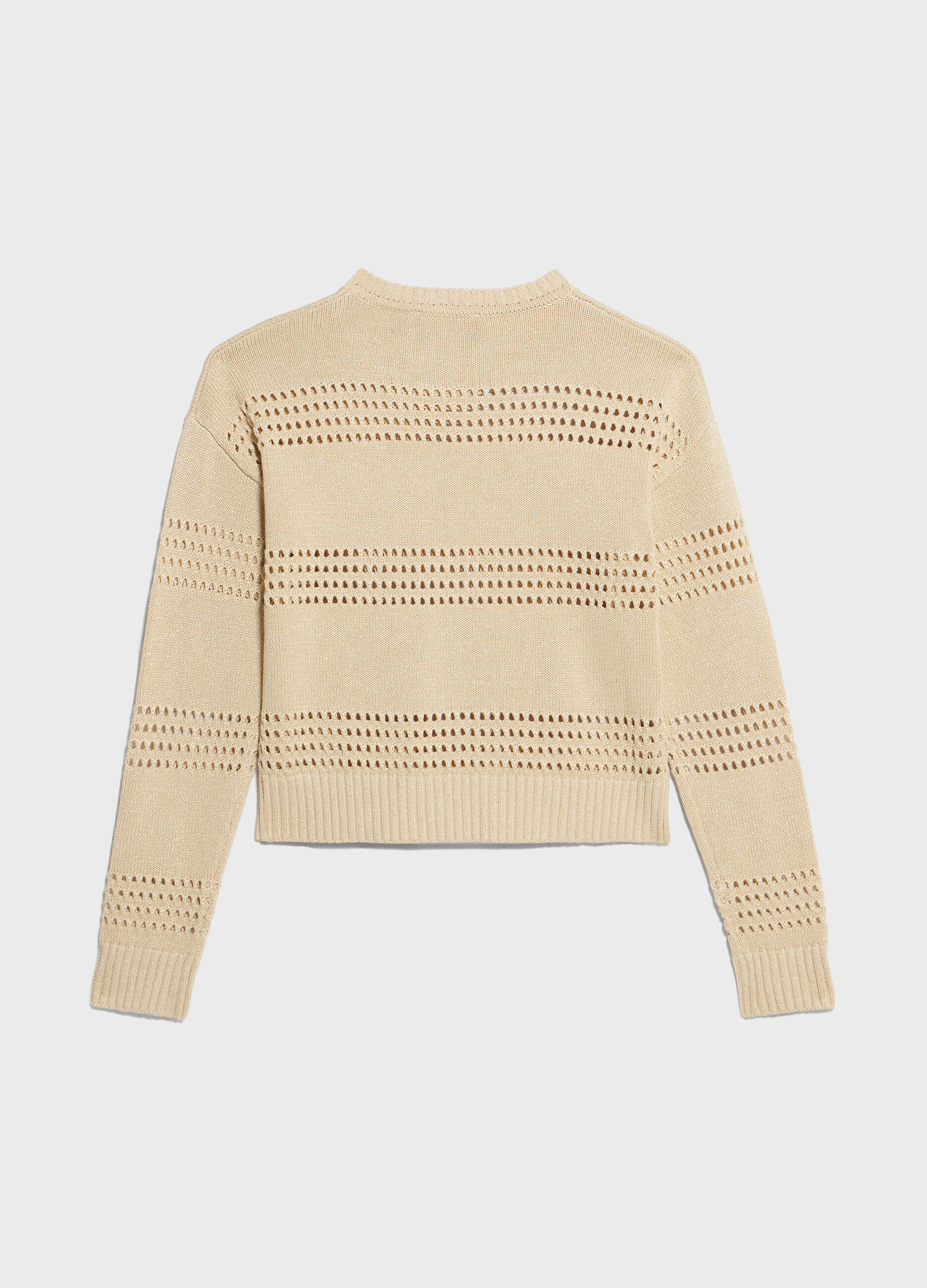 Maglione tricot in seta e cotone_5