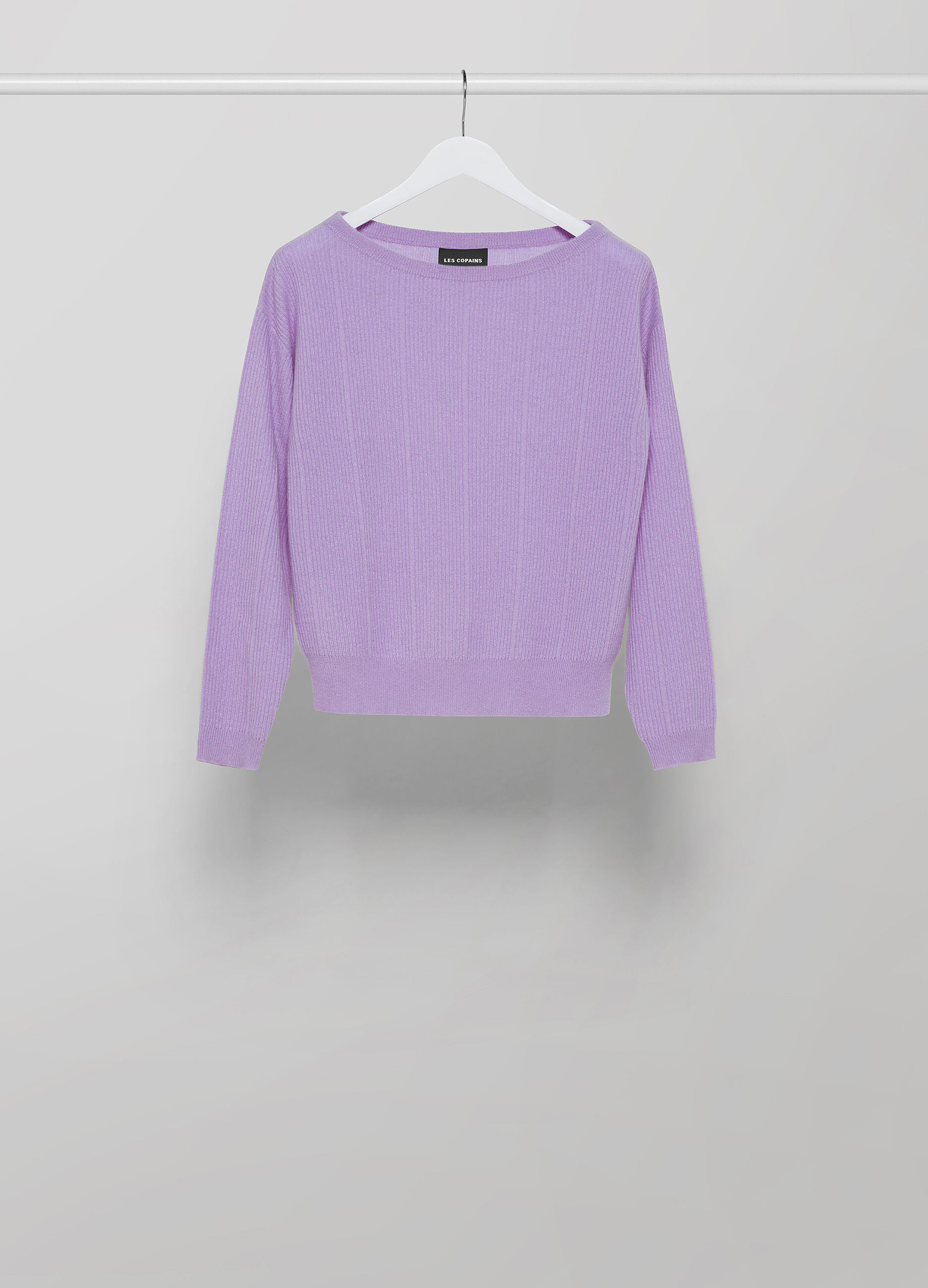 Pure cashmere tricot pullover _4