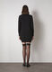Short tricot turtleneck dress _1