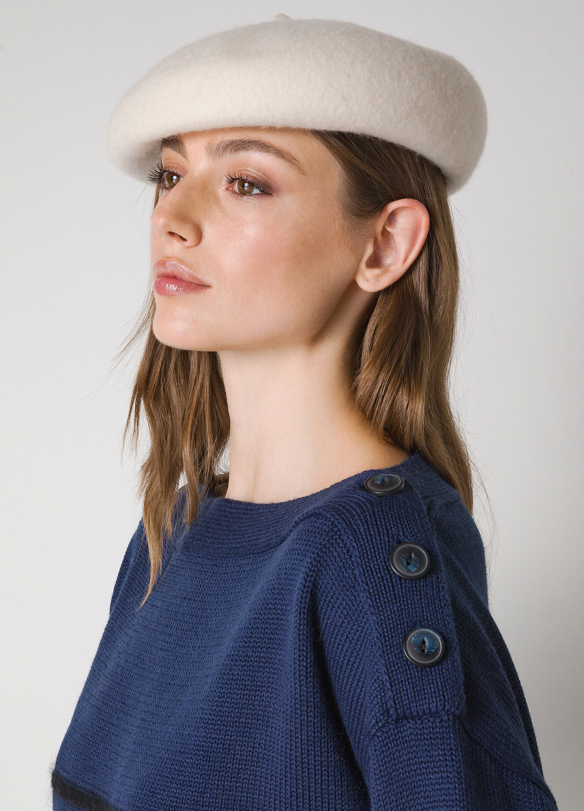 Striped pullover in virgin wool blend_2