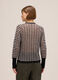 Striped crew-neck sweater in wool and mohair blend_2