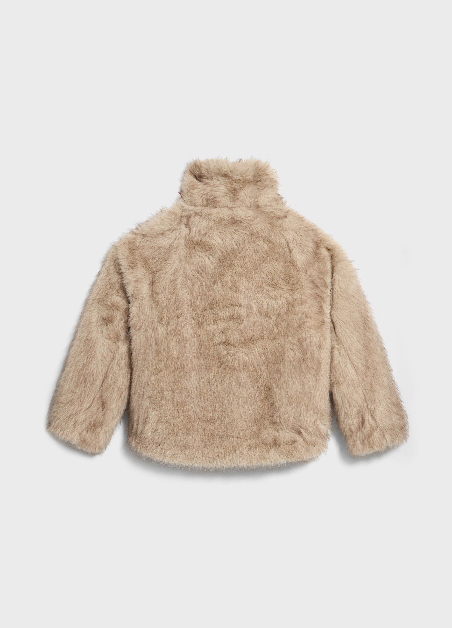Blouson en fausse fourrure