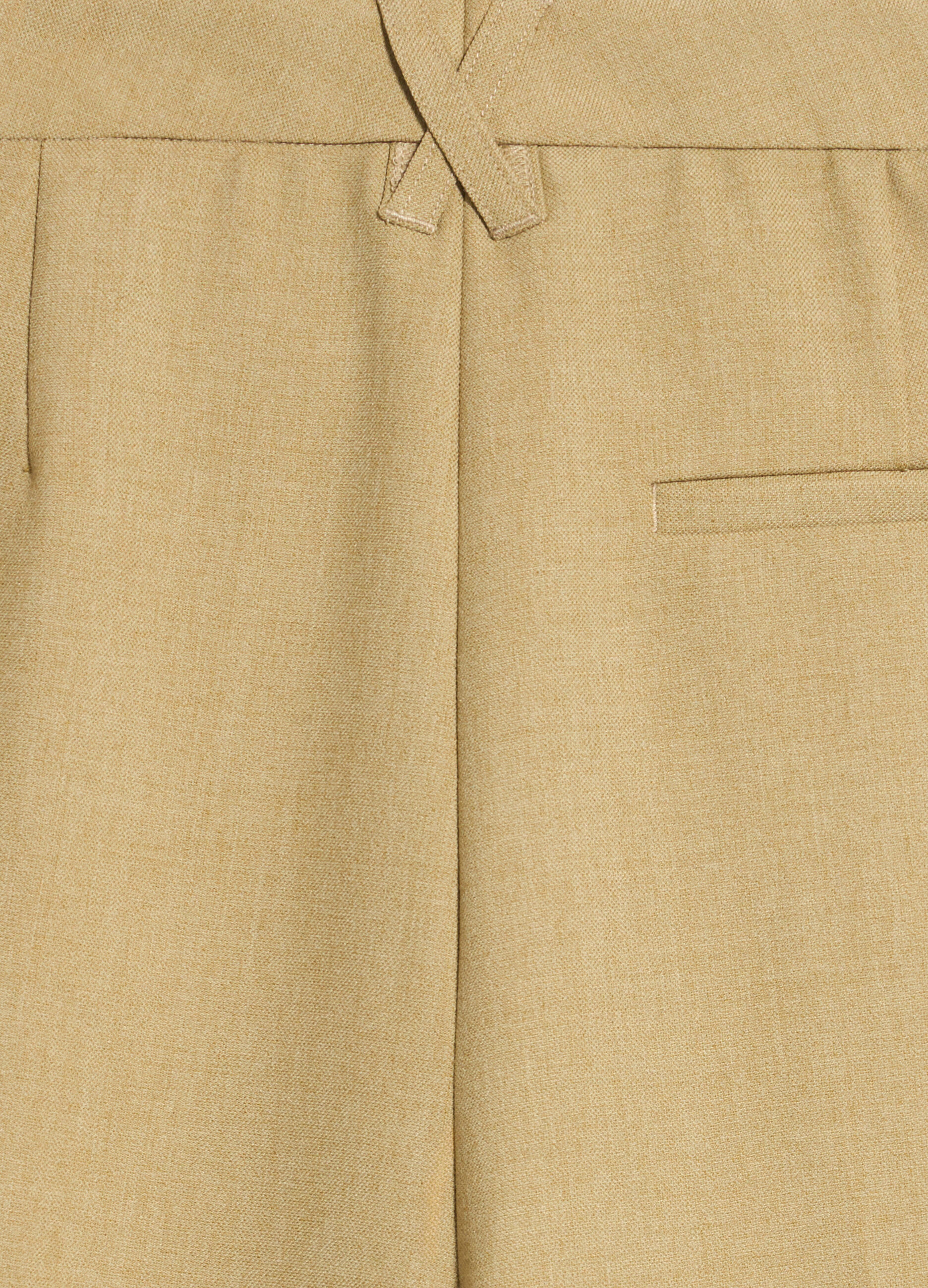 Palazzo trousers with darts