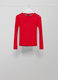 Red wool blend long sleeve T-shirt_4
