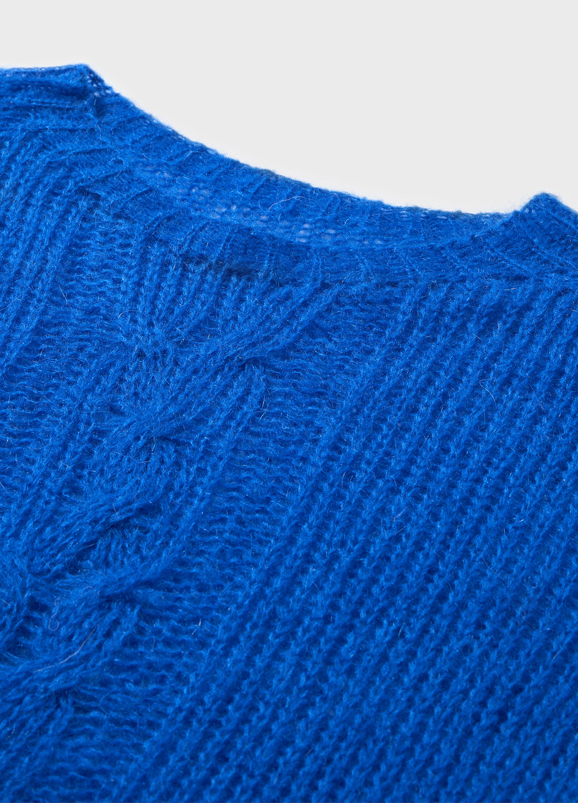 Maglione tricot a trecce