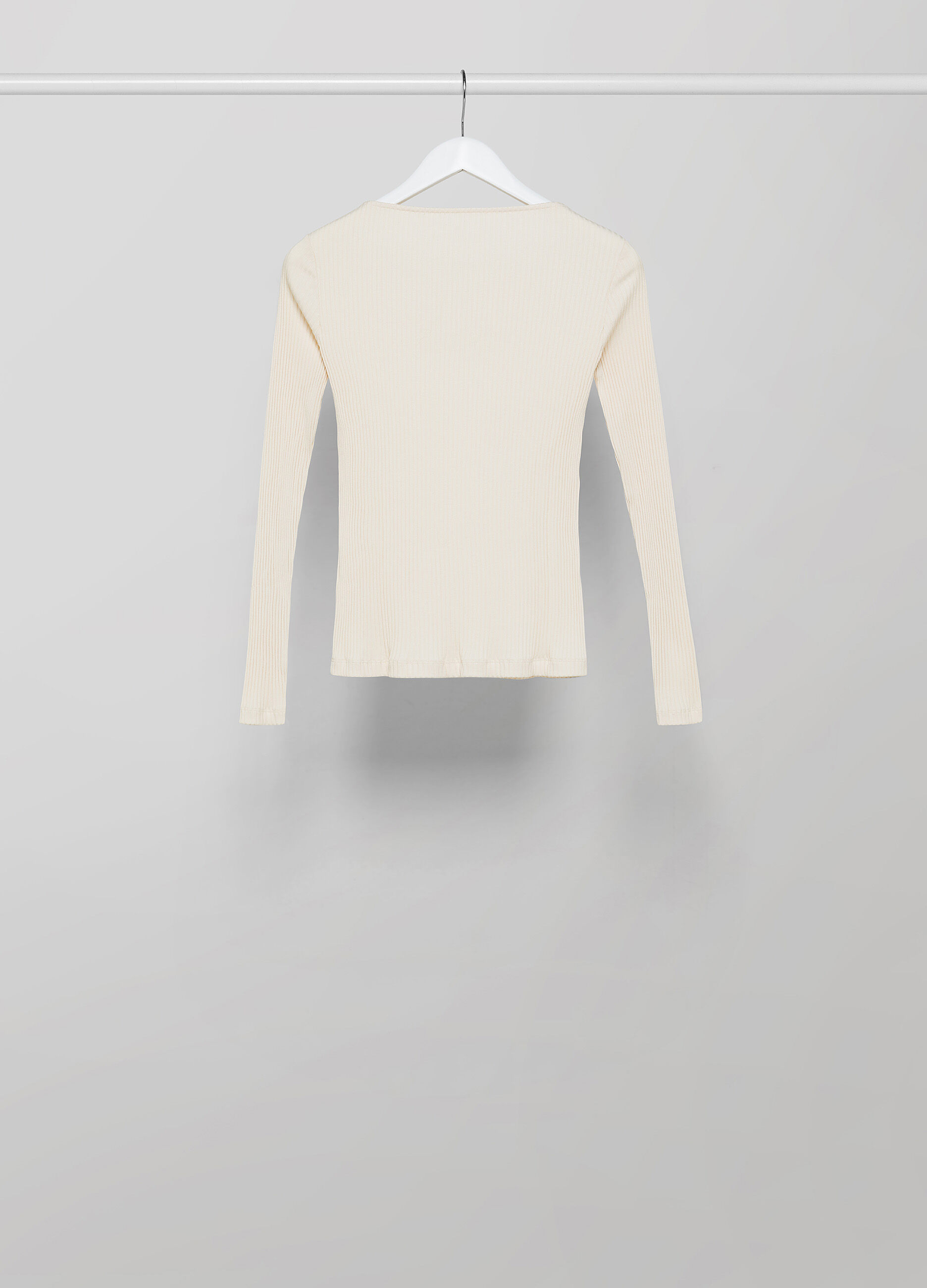 Long-sleeved T-shirt in stretch cotton_5