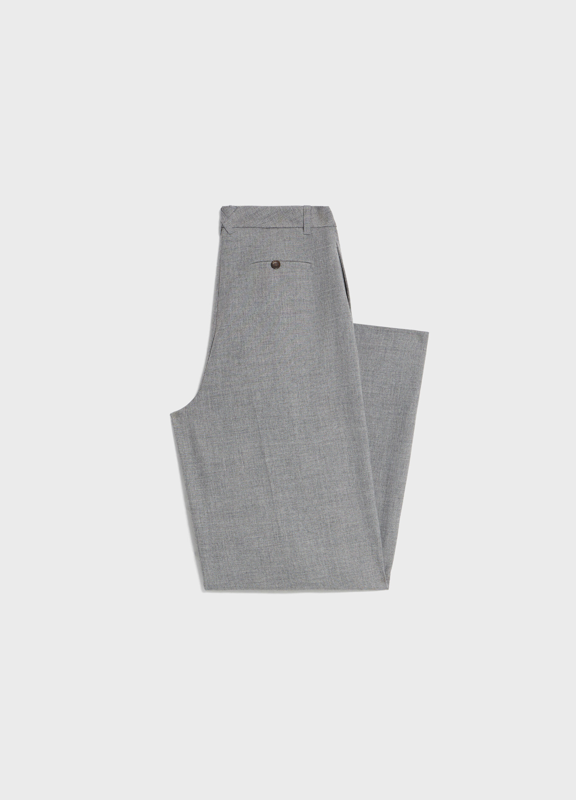 Palazzo trousers with darts