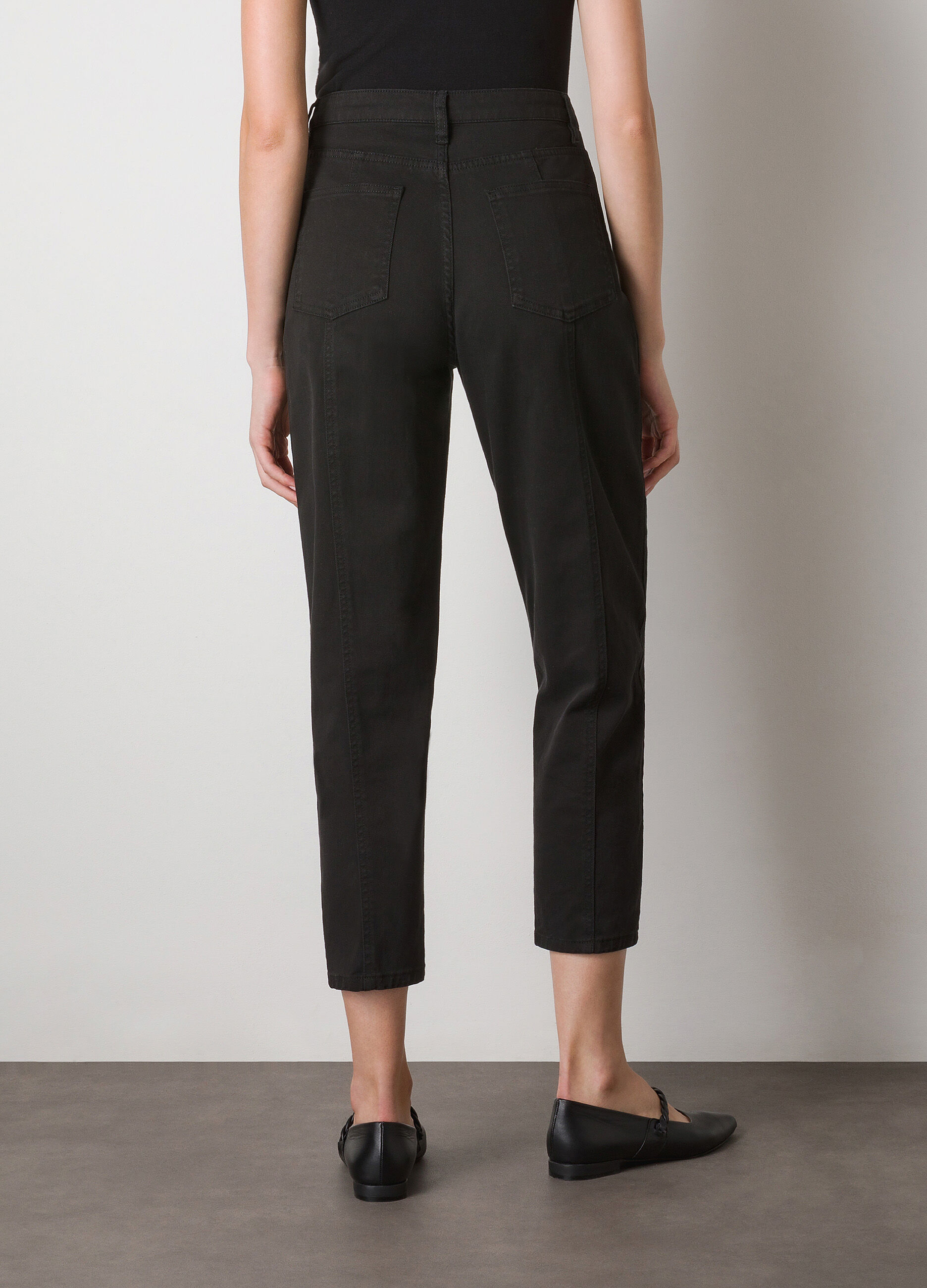 Stretch cotton slouchy denims_1