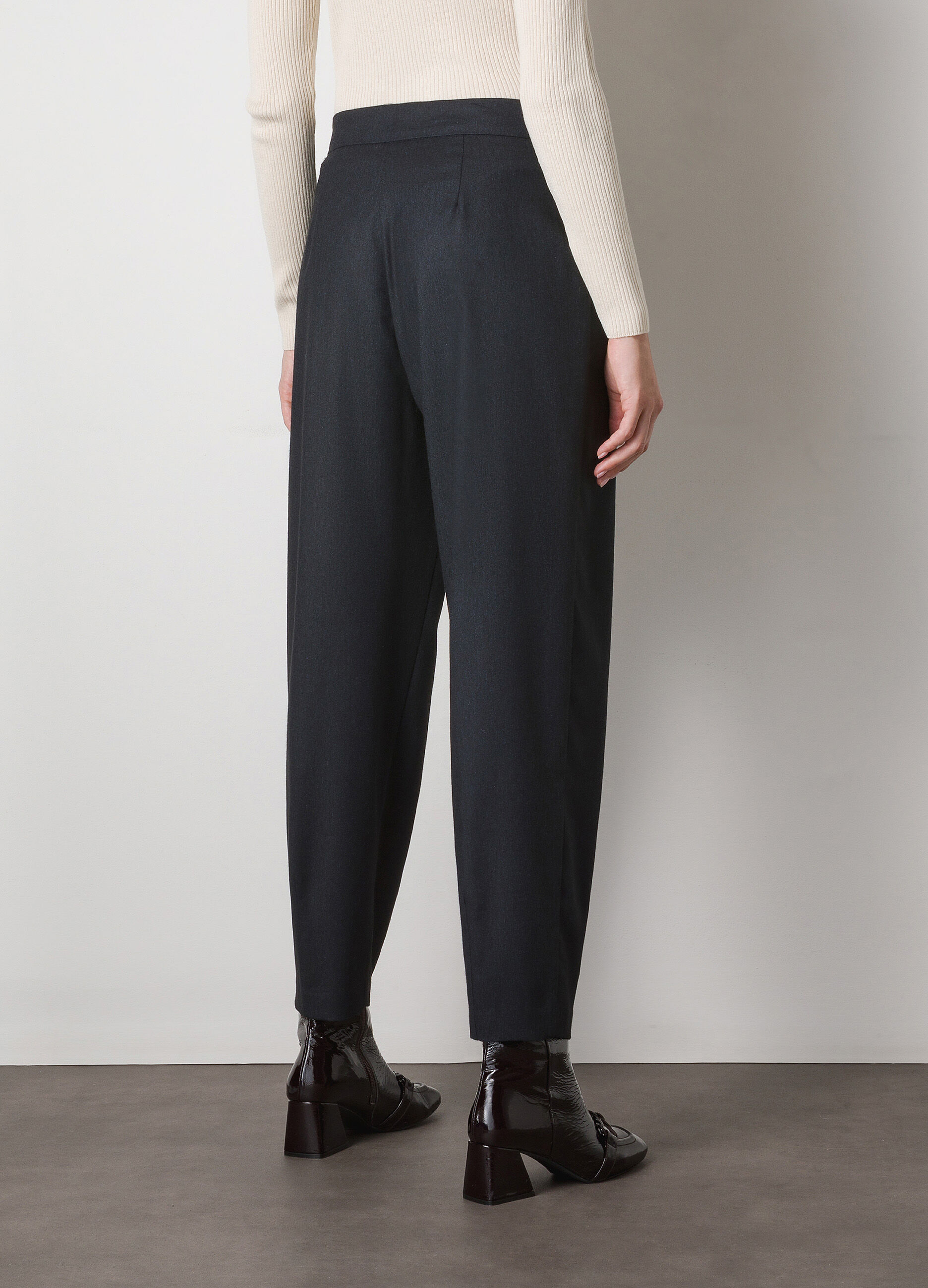 Wool blend slouchy trousers_1
