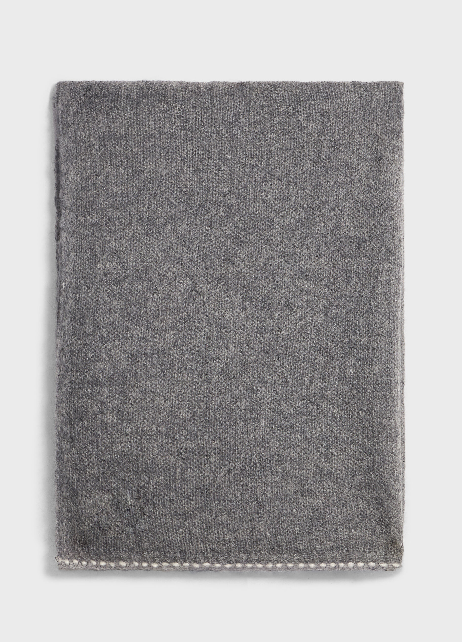 Stole in mohair and acrylic blend